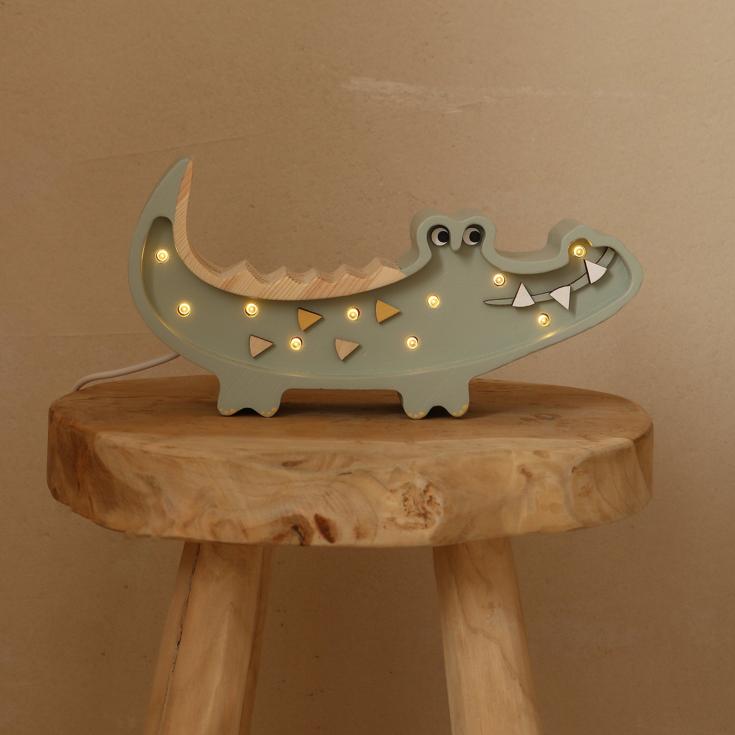 Adorable Mini Crocodile Night Light