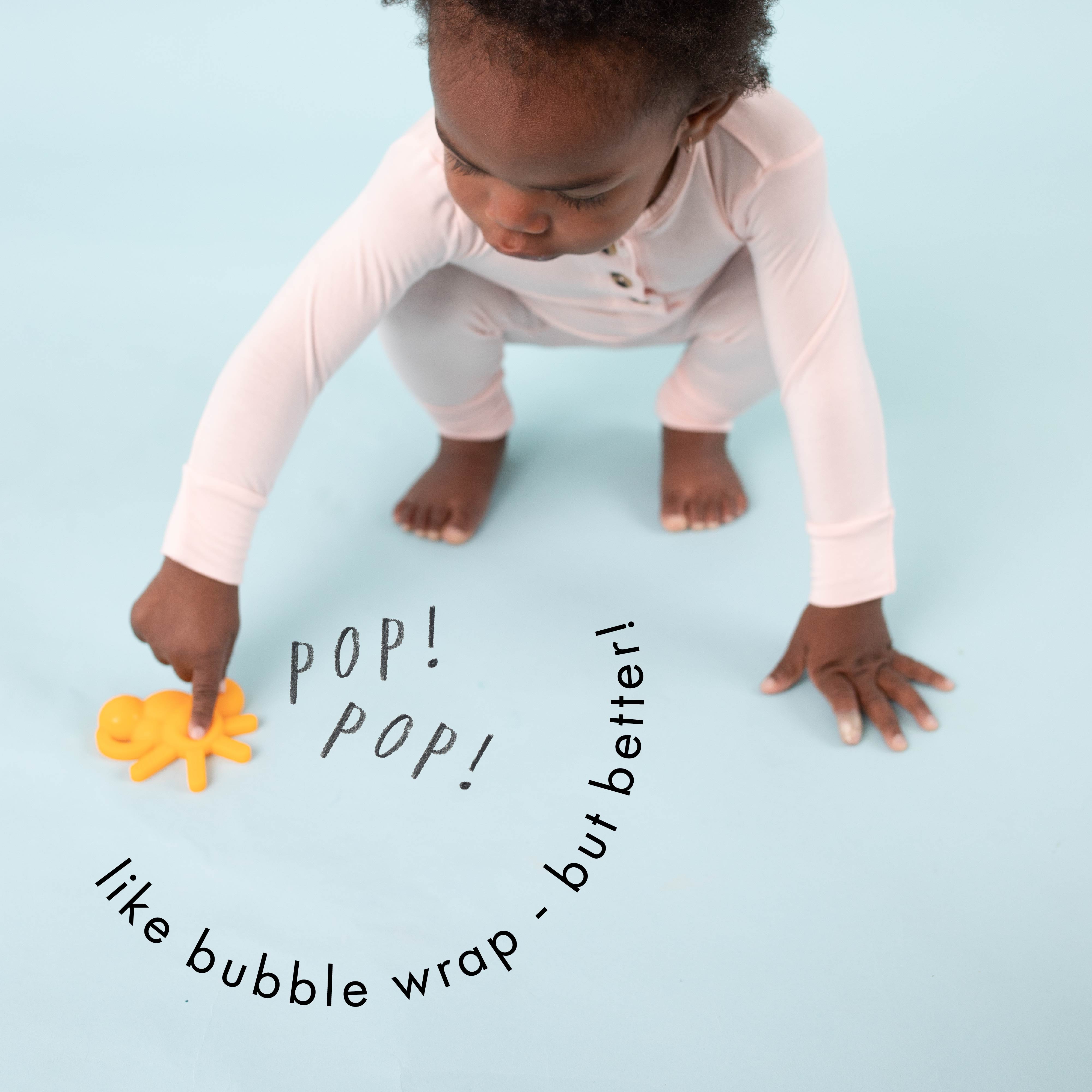 Doddle & Co Hello, Sunshine - Soothing Teether with Fun Bubbles