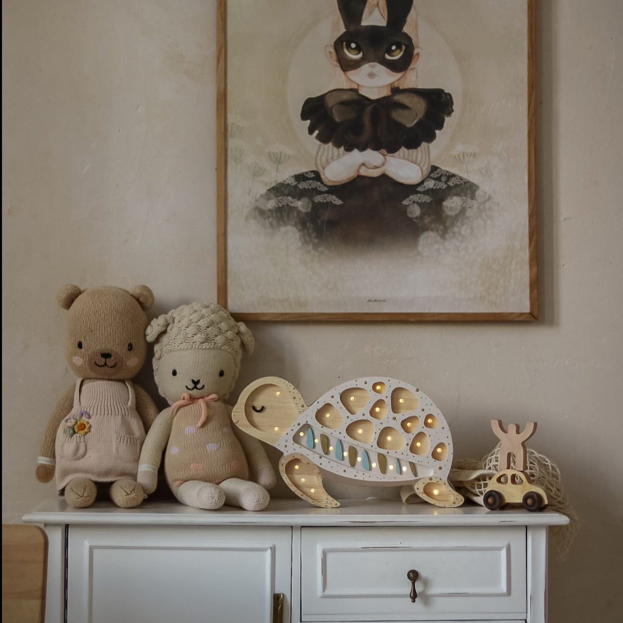 Enchanting Little Lights Turtle Lamp for Kids