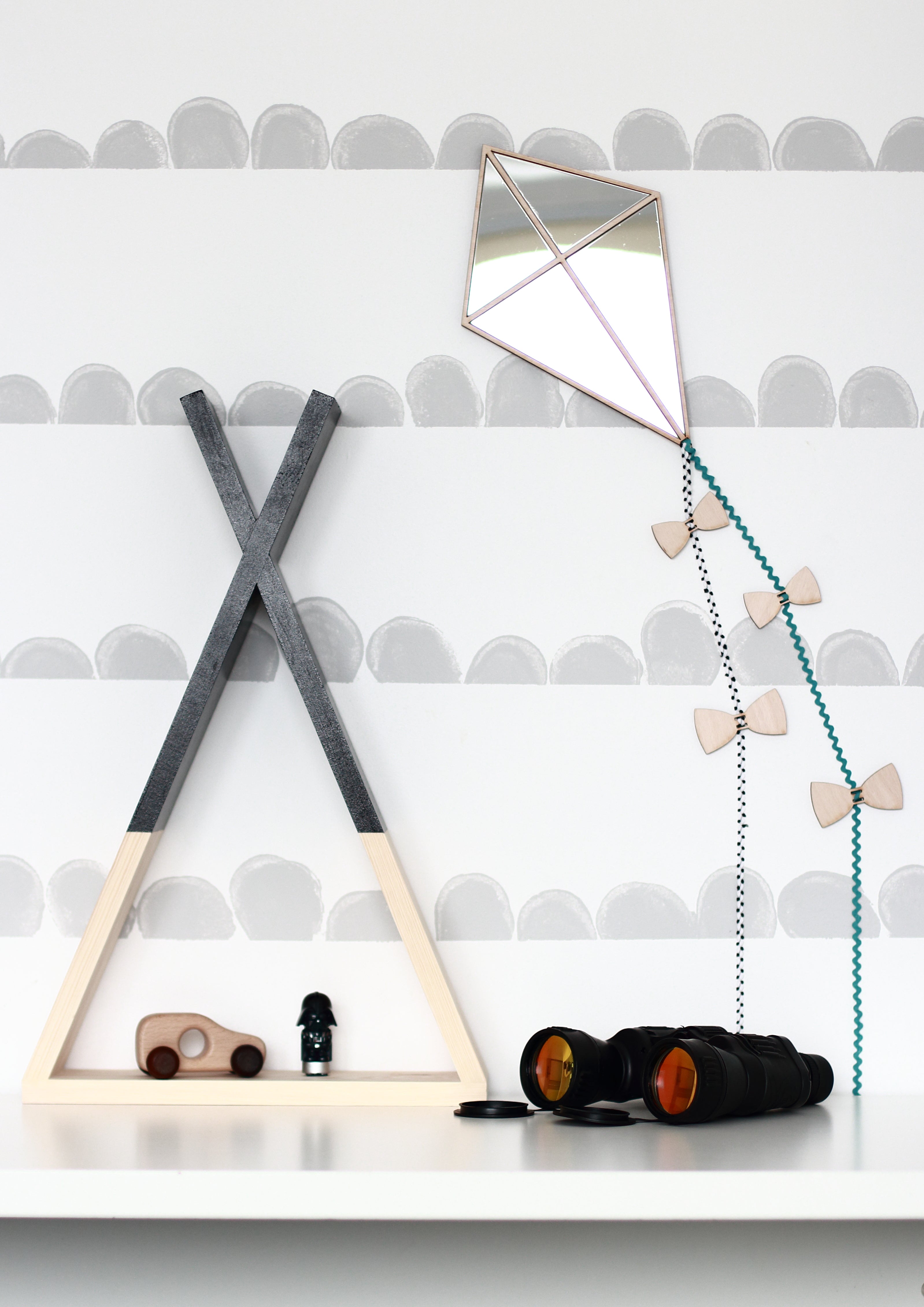 Enchanting Kite Mirror for Kids