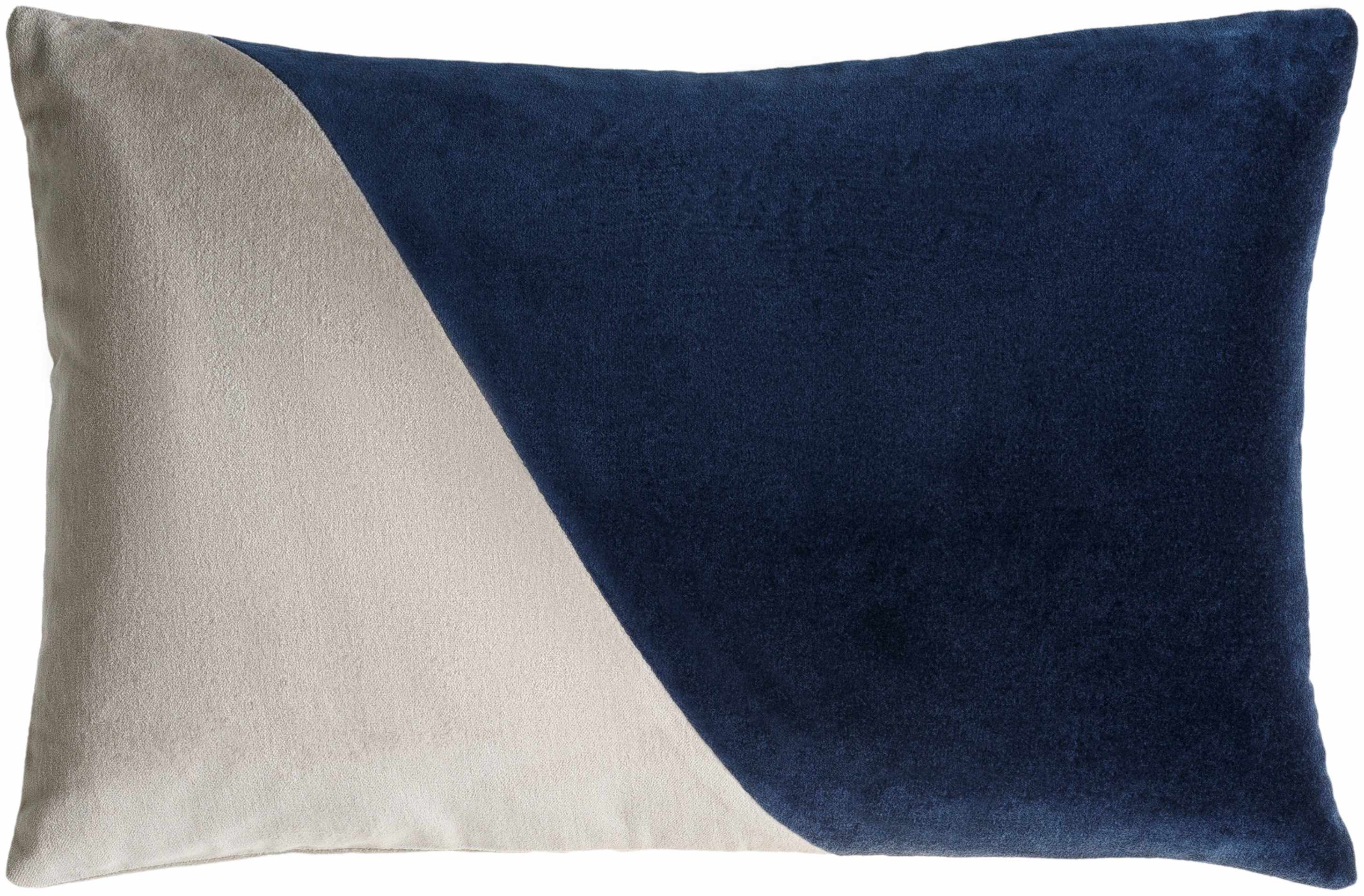 Luxurious Hauteloom Maire Navy Accent Pillow