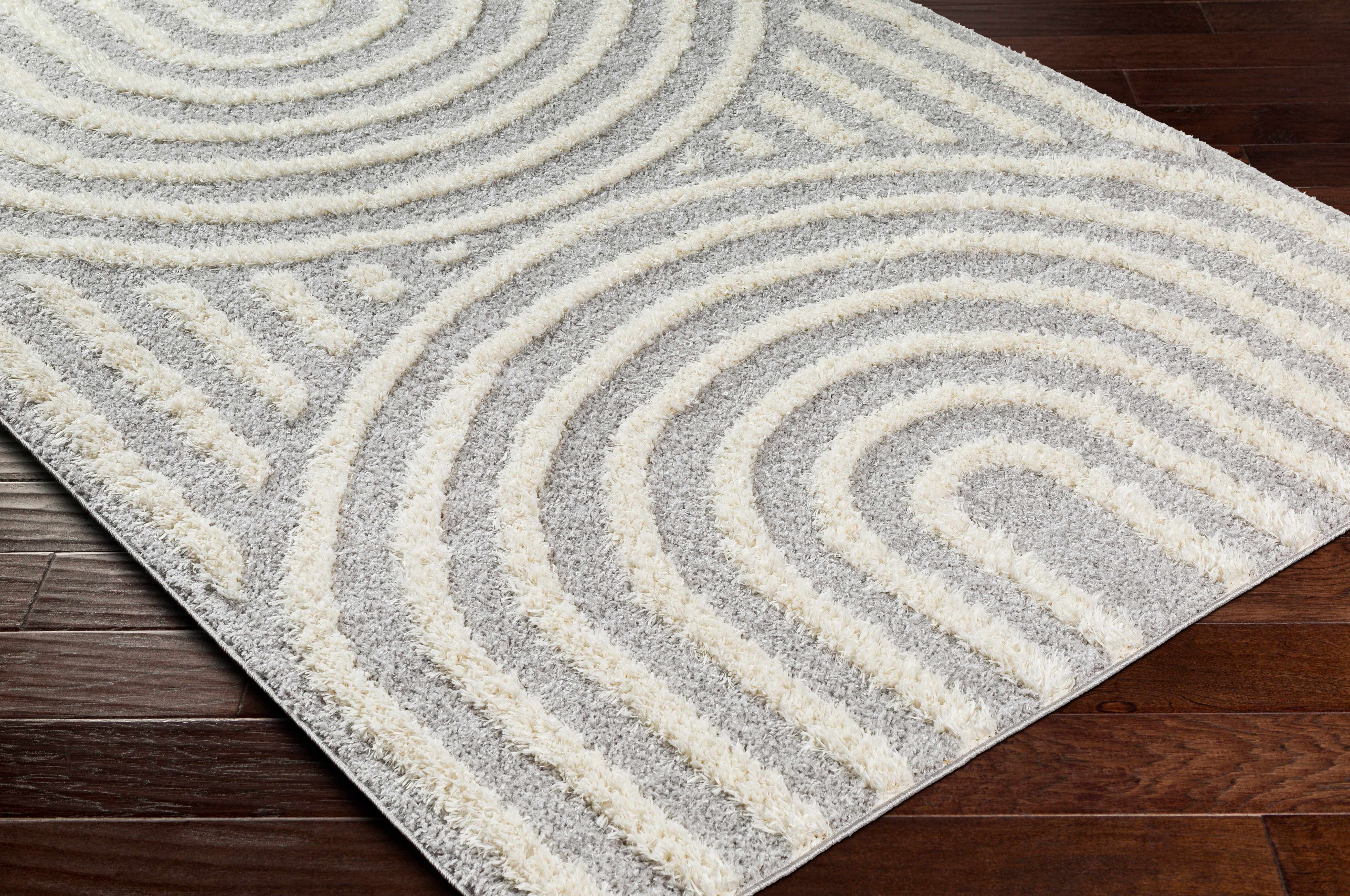 Stylish Hauteloom Arnel Gray & Beige Area Rug - Transform Your Space