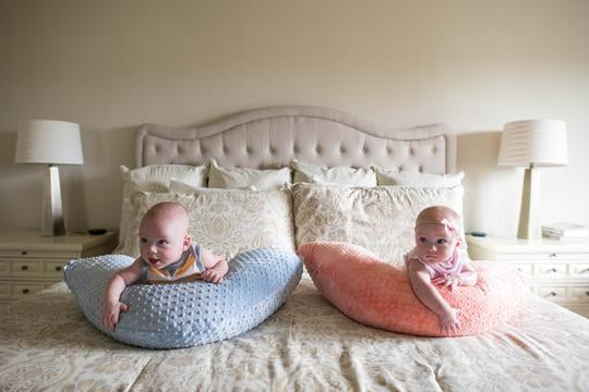 Luna Lullaby Colorful Cactus Nursing Pillow - Award Winning Comfort