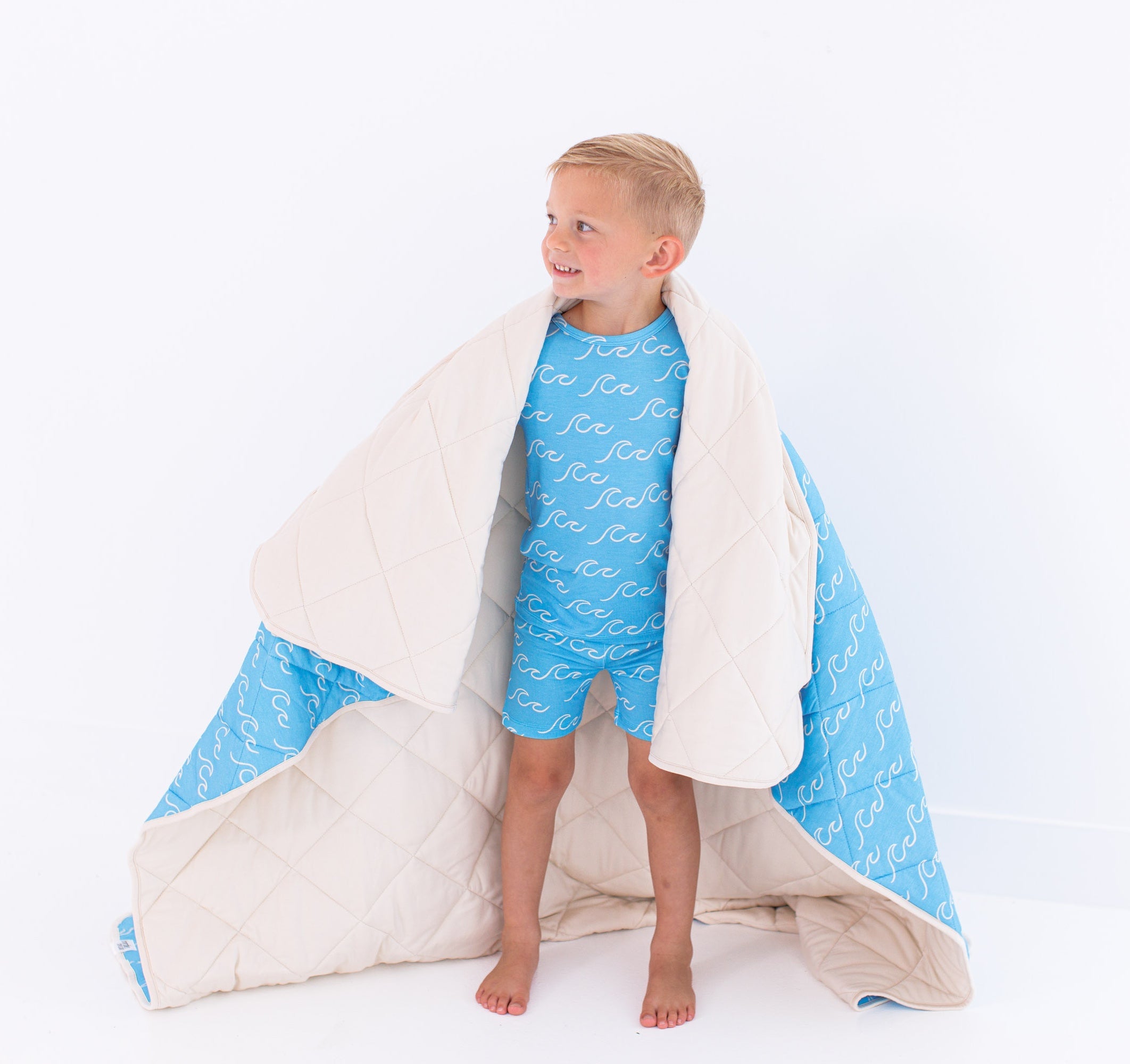 Cozy Birdie Bean Cove Toddler Quilt