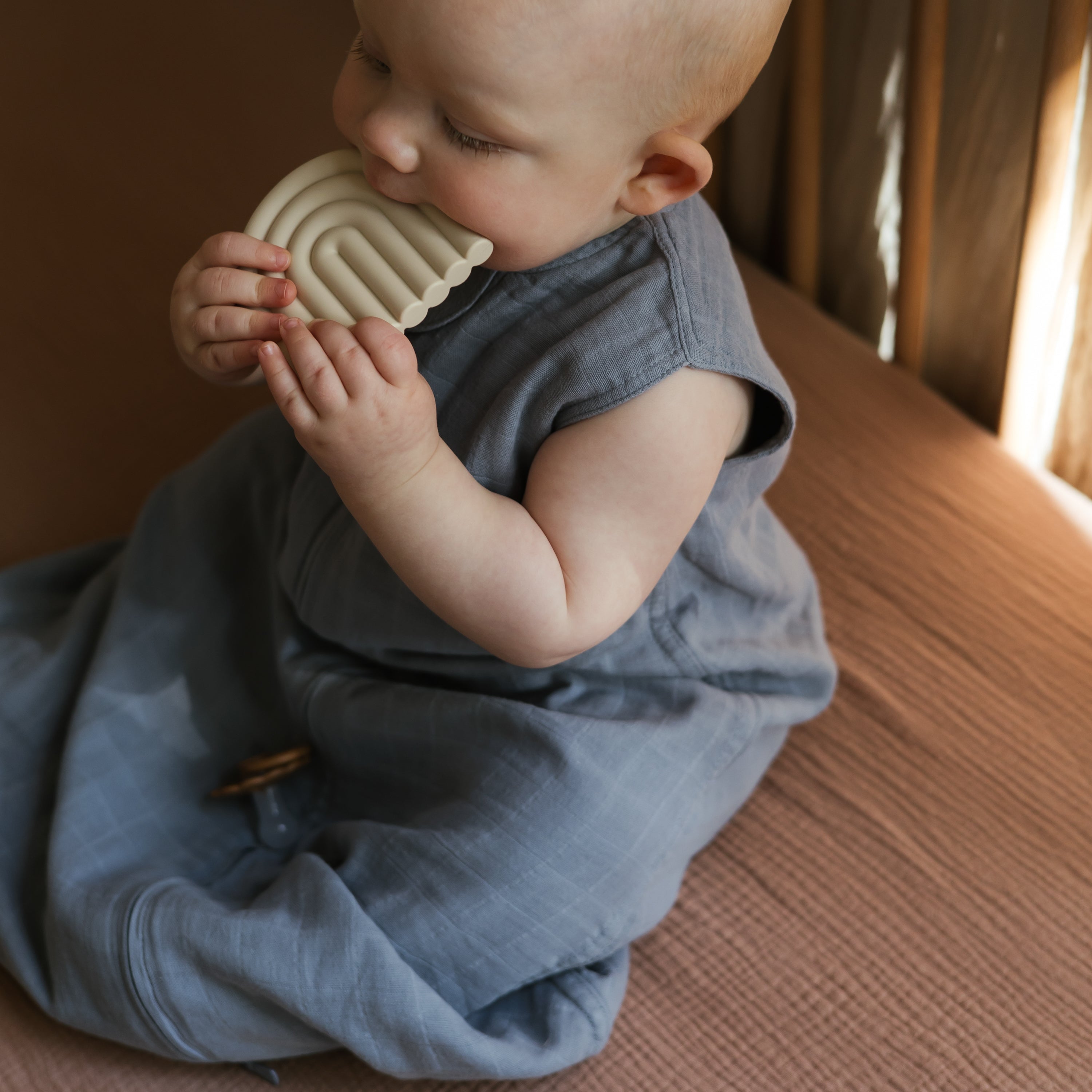 Mushie Cozy Organic Cotton Sleep Bag for Baby's Blissful Slumber