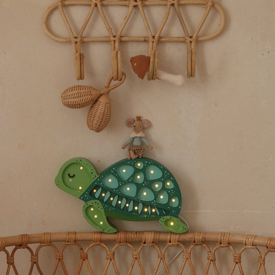 Enchanting Little Lights Turtle Lamp for Kids