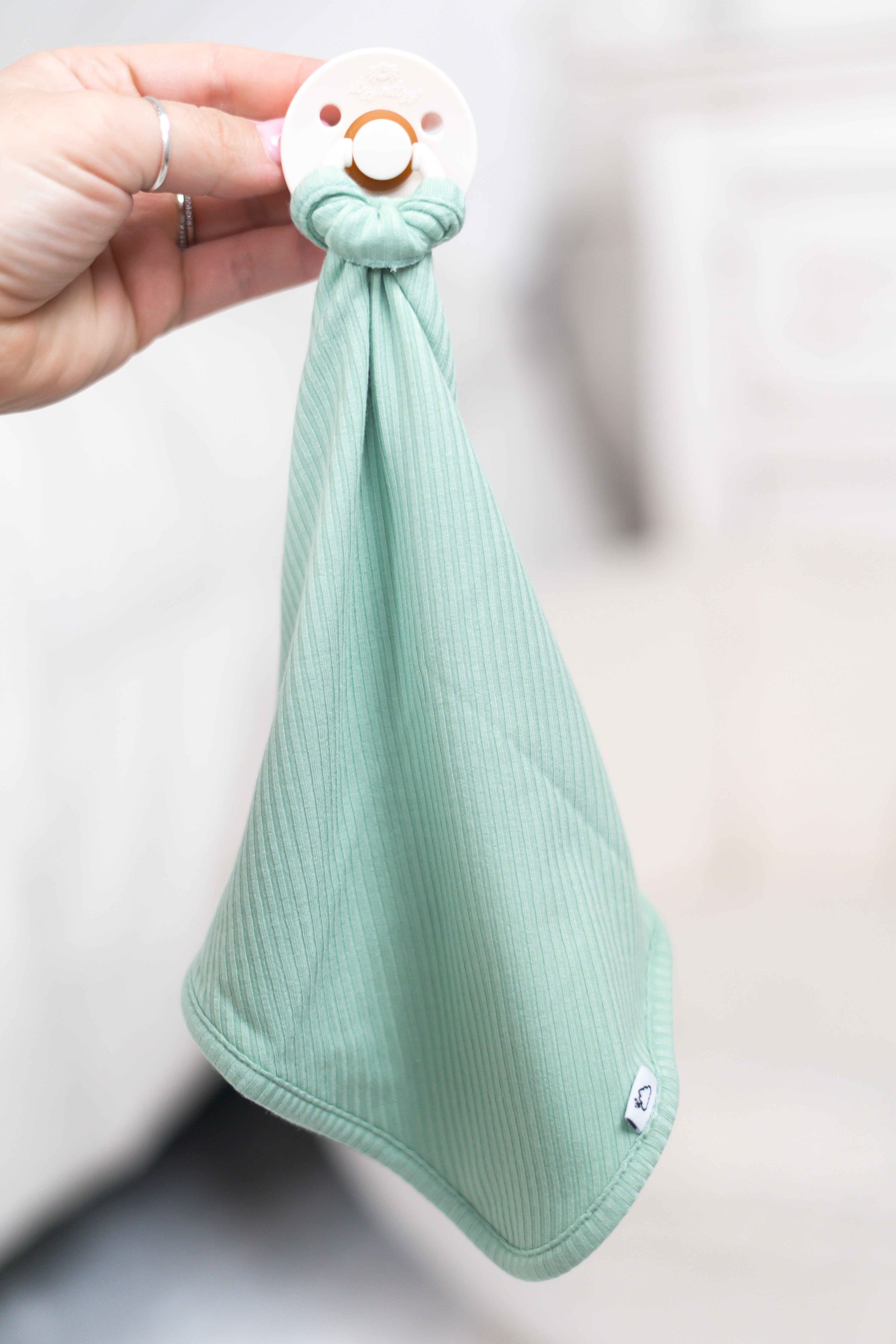Sweet Dreams Mint Rib Dream Lovey for Babies