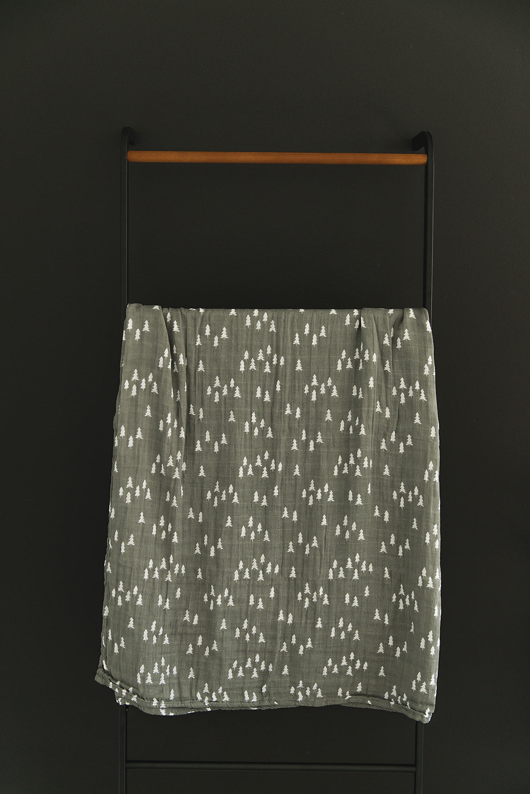 Luxurious Mebie Baby Pines Muslin Swaddle Blanket