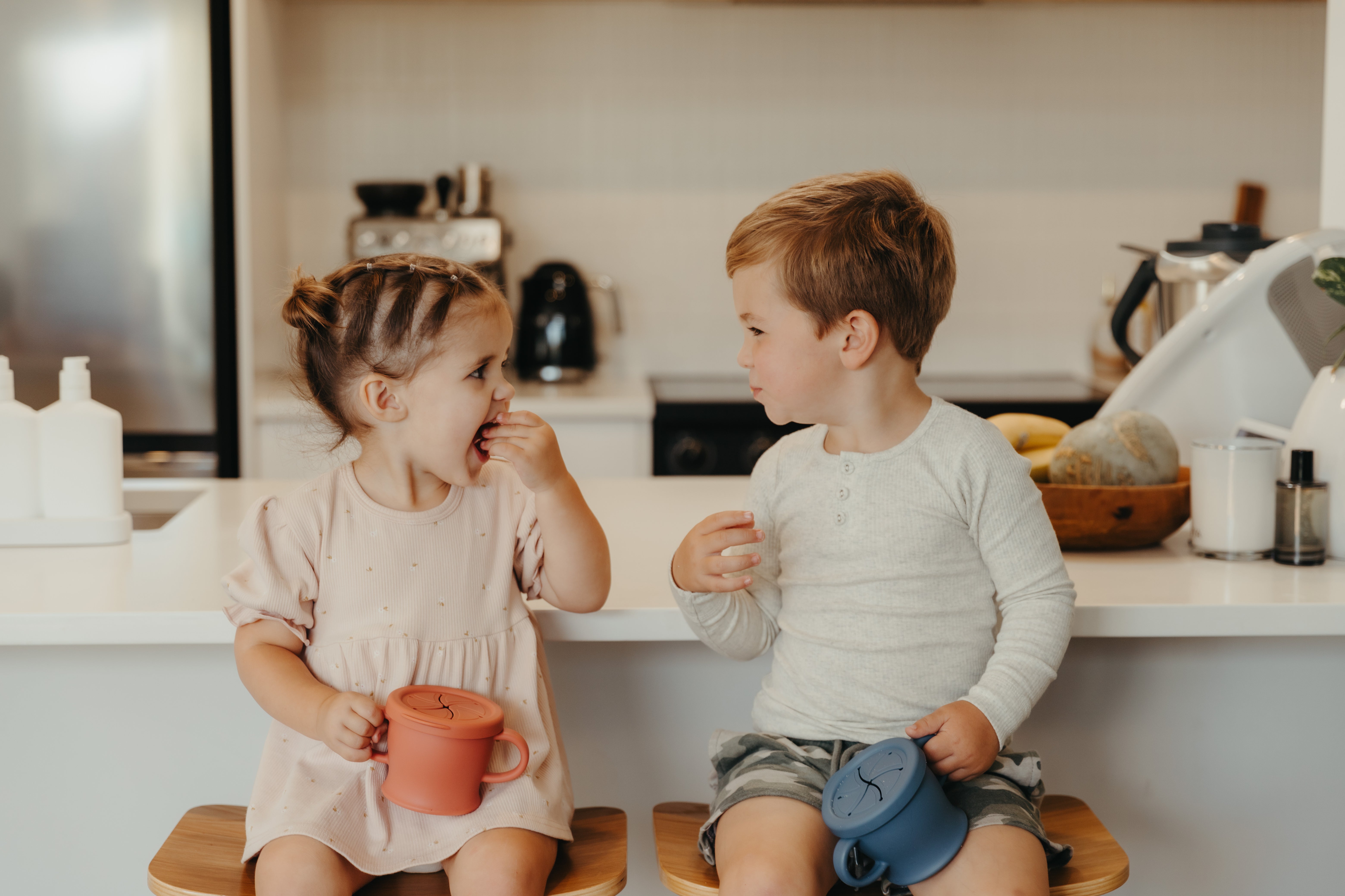 Haakaa 8 oz Silicone Sip-N-Snack Wonder Cup