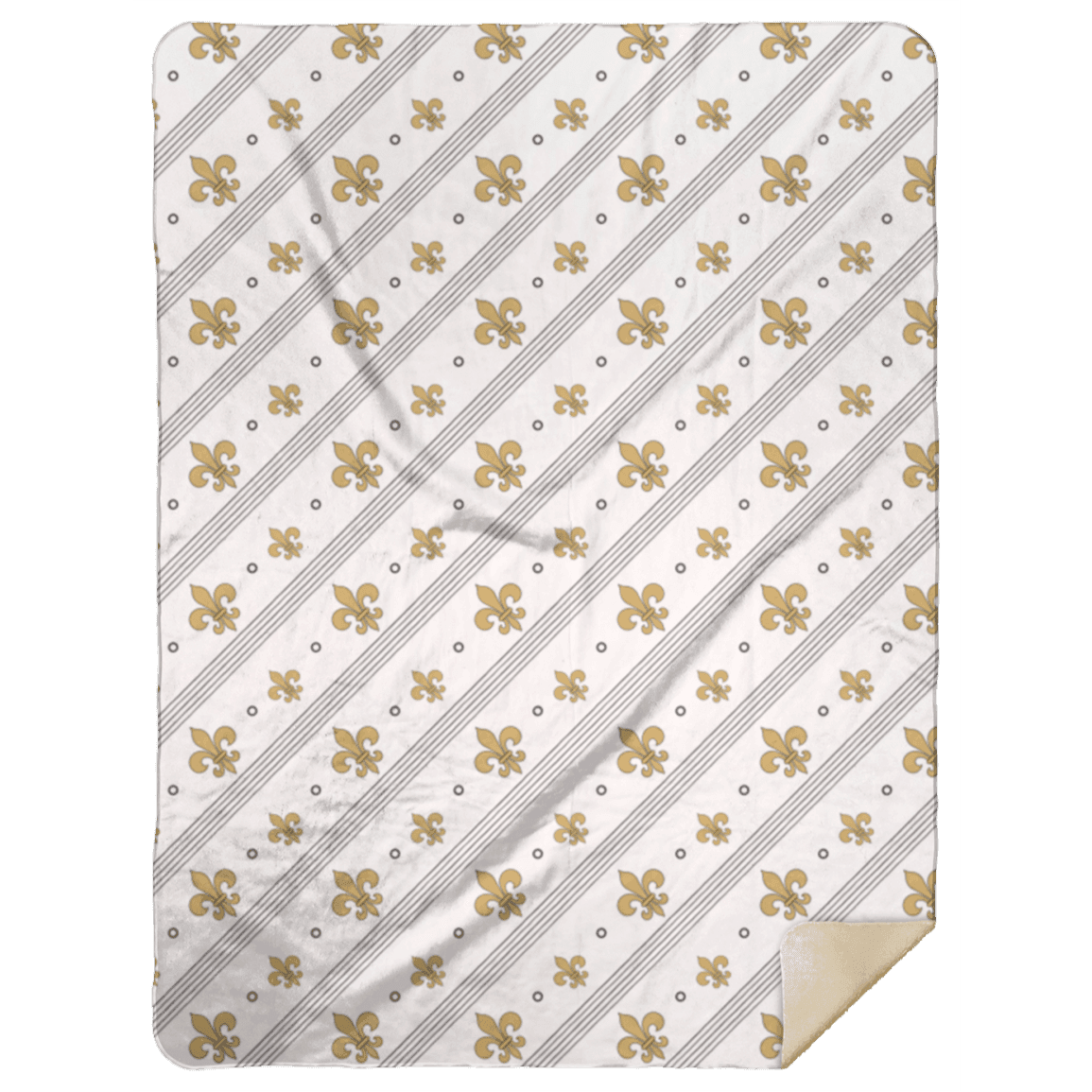 New Orleans Pride Plush Throw Blanket - 60x80