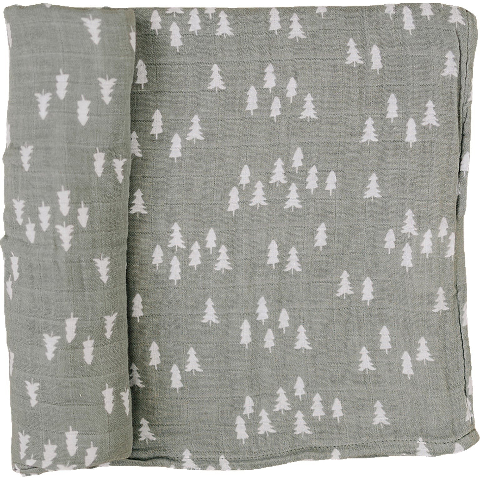 Luxurious Mebie Baby Pines Muslin Swaddle Blanket