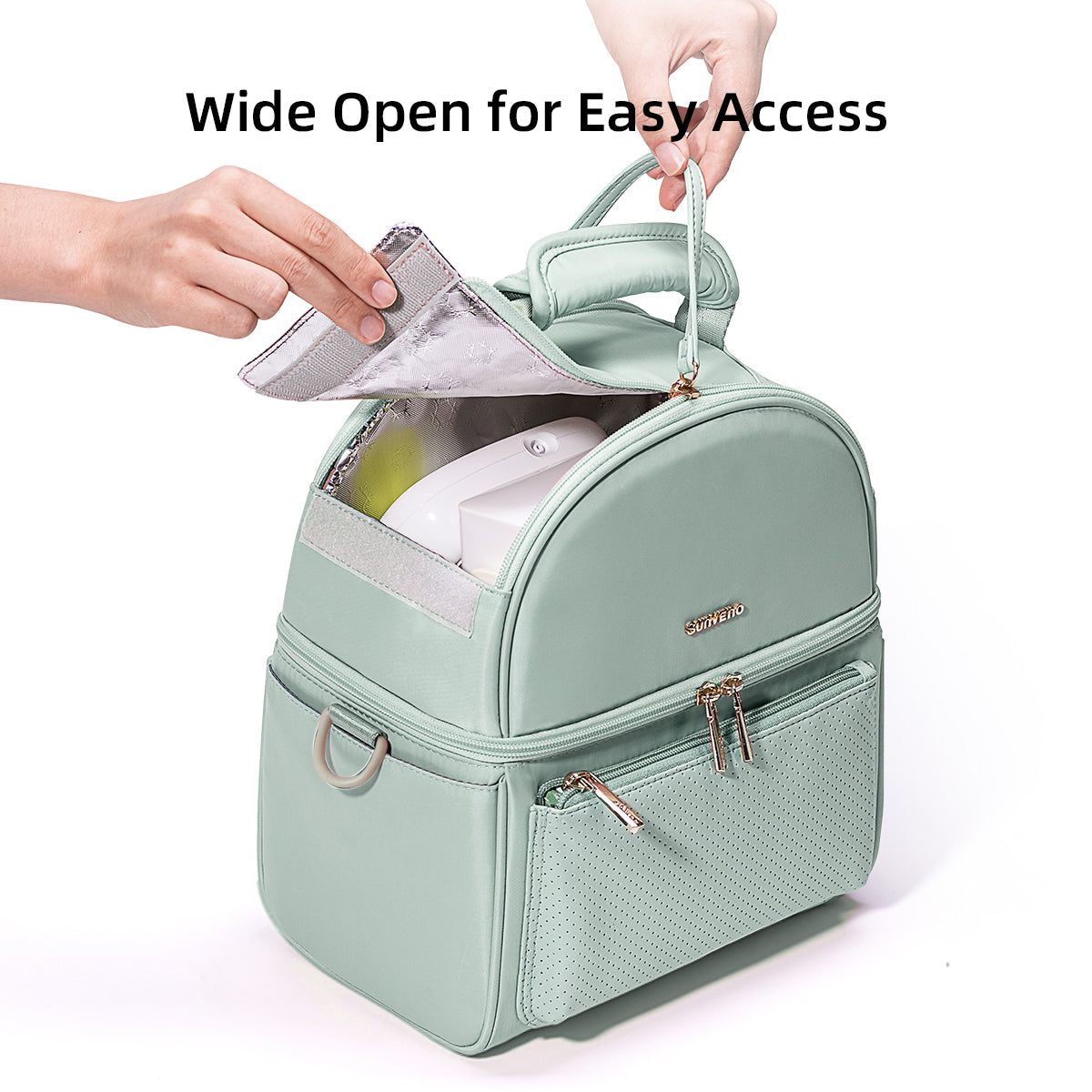 Sunveno Breastmilk Cooling Companion: Detachable Insulation Box Set
