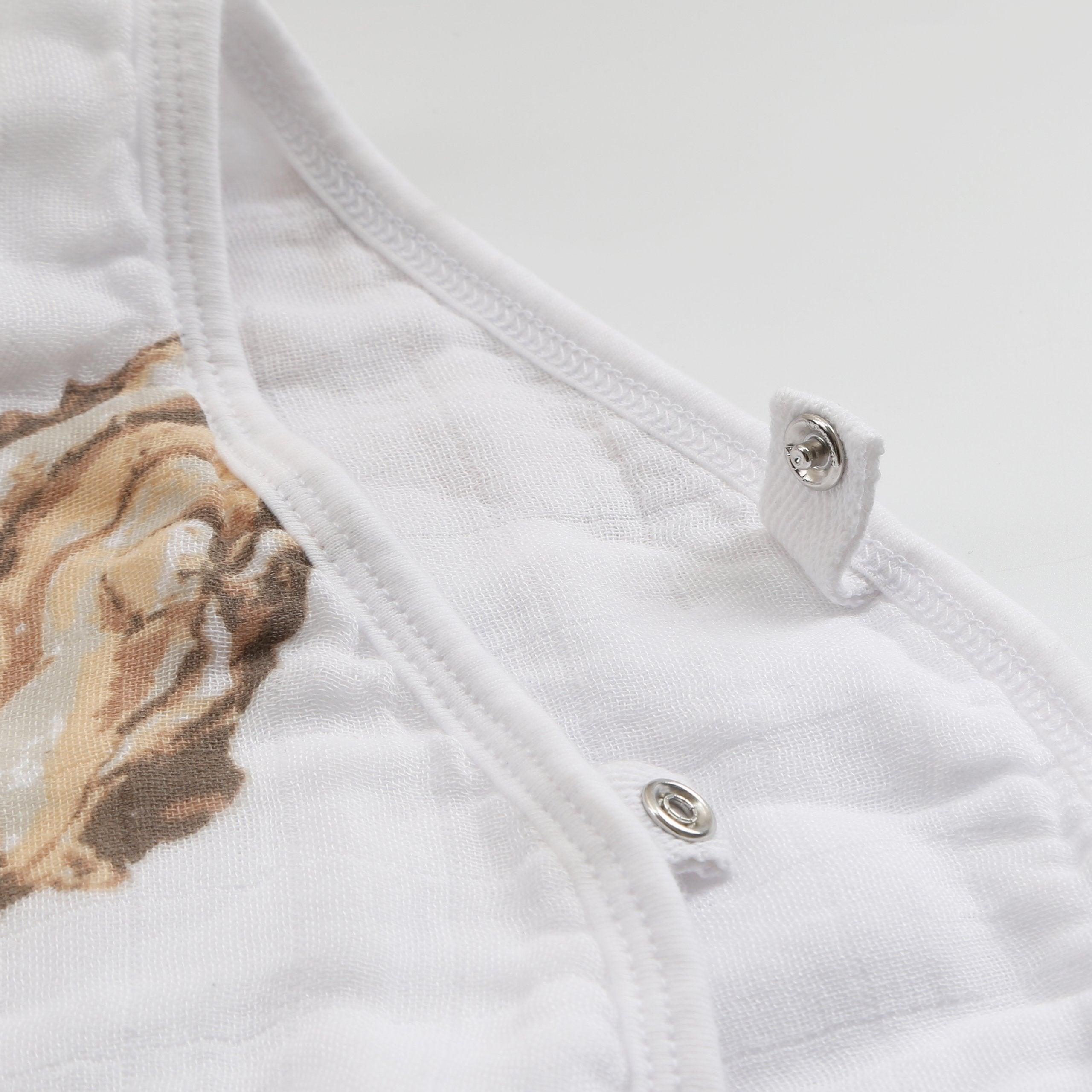 Little Hometown Gift Set: Adorable Oyster Baby Muslin Swaddle Blanket and Burp Cloth/Bib Combo - Save 10%!