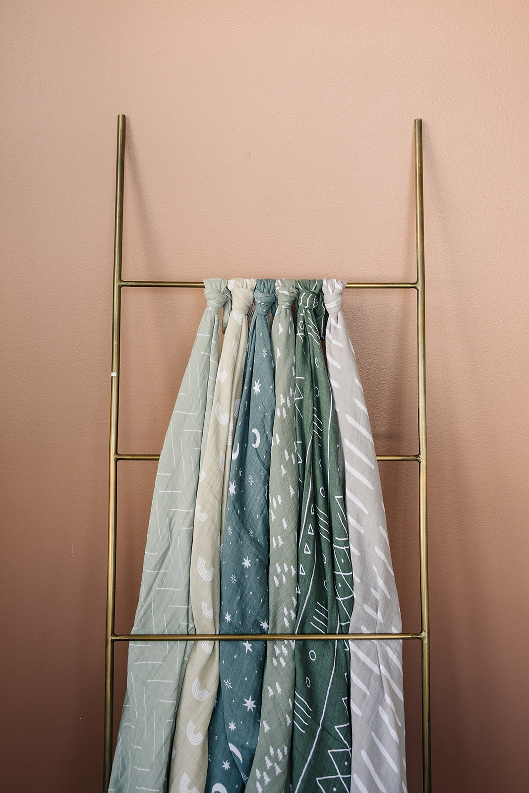 Luxurious Mebie Baby Pines Muslin Swaddle Blanket
