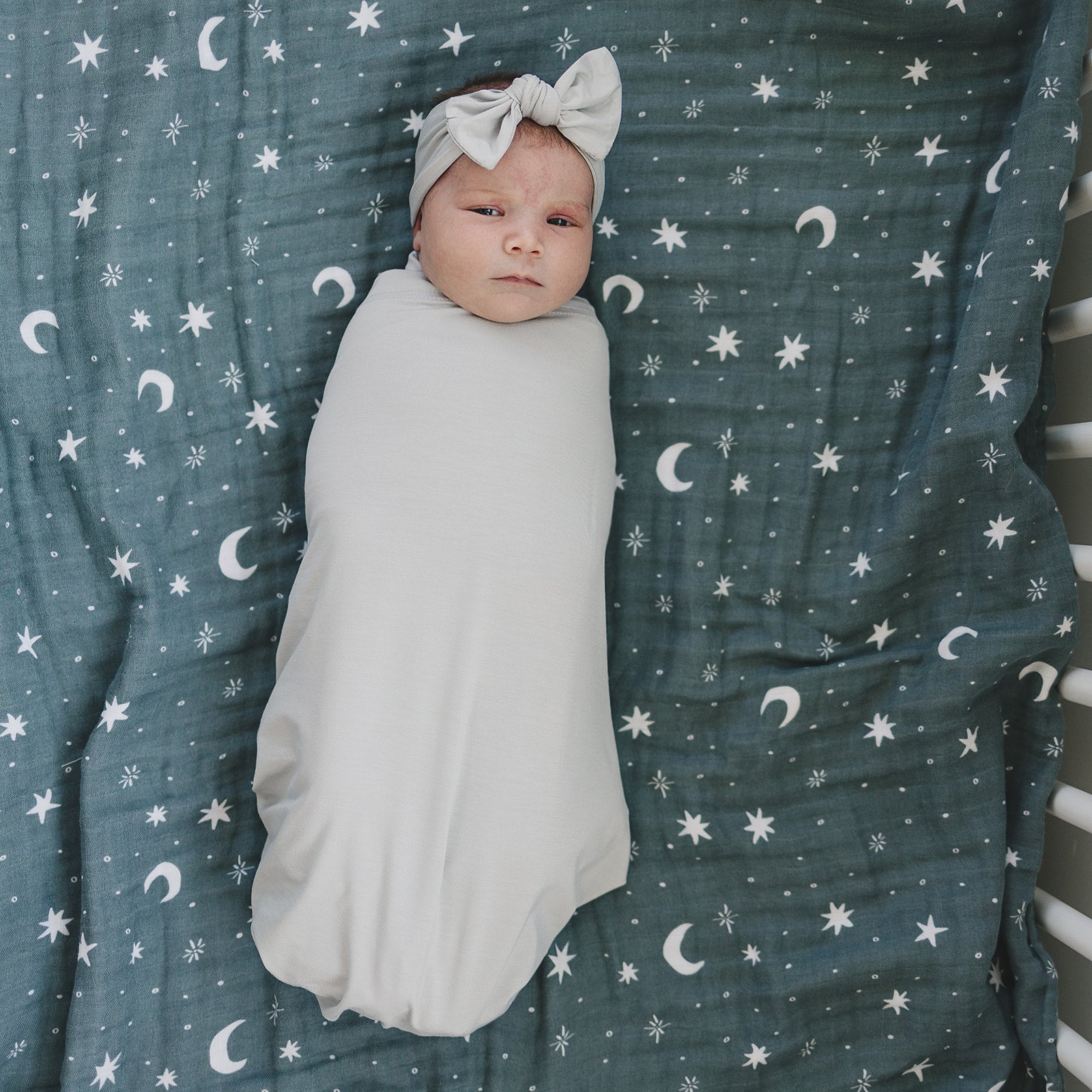Mebie Baby's Chic & Comfortable Bamboo Stretch Swaddle