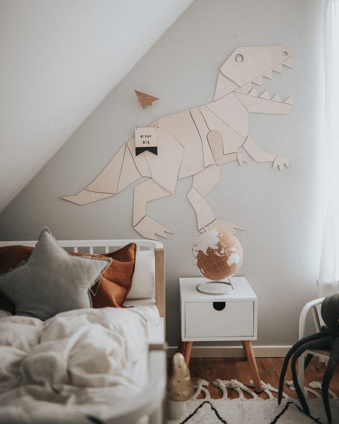 Dekornik T-Rex Dinosaur Wall Decoration Origami