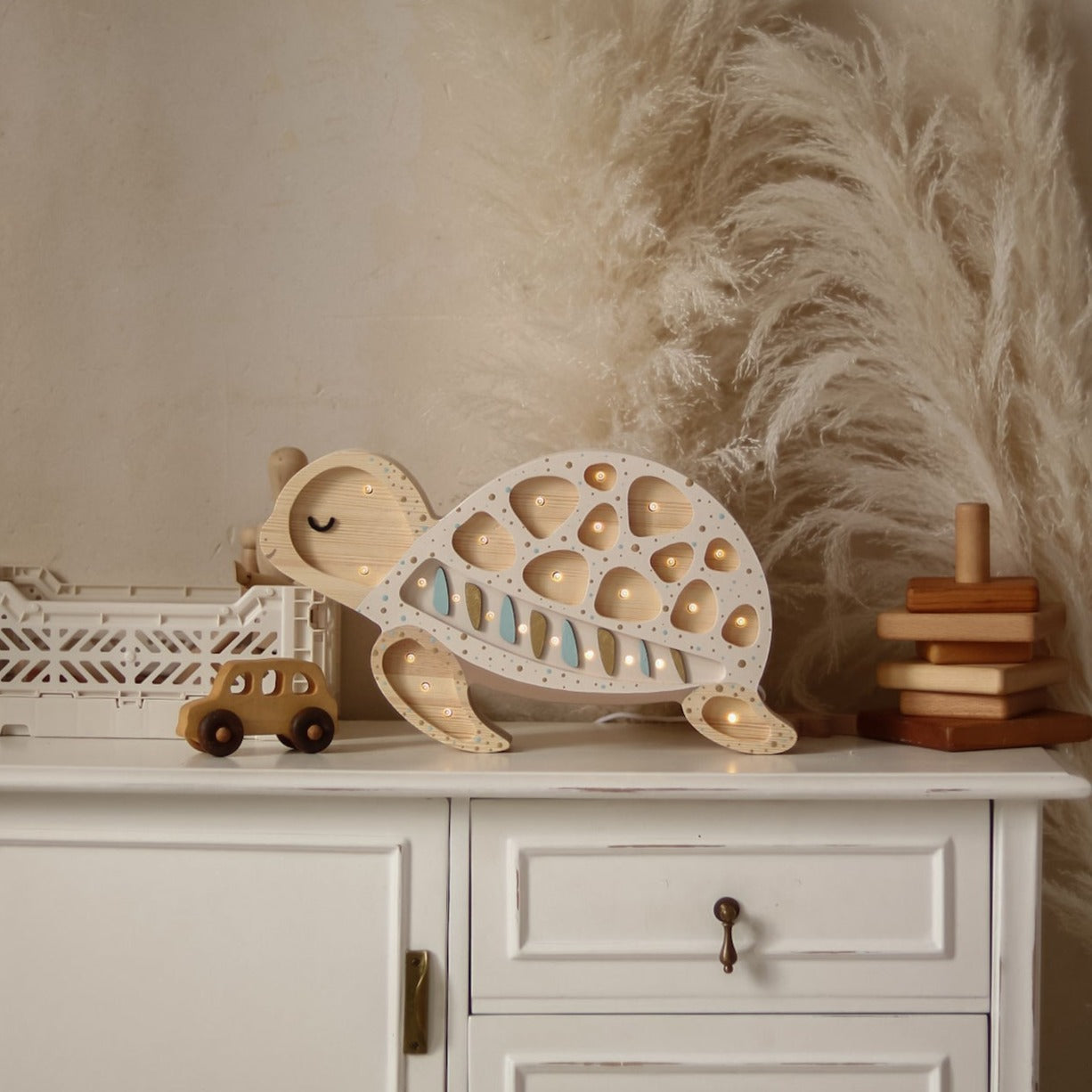 Enchanting Little Lights Turtle Lamp for Kids