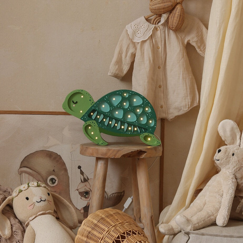 Enchanting Little Lights Turtle Lamp for Kids