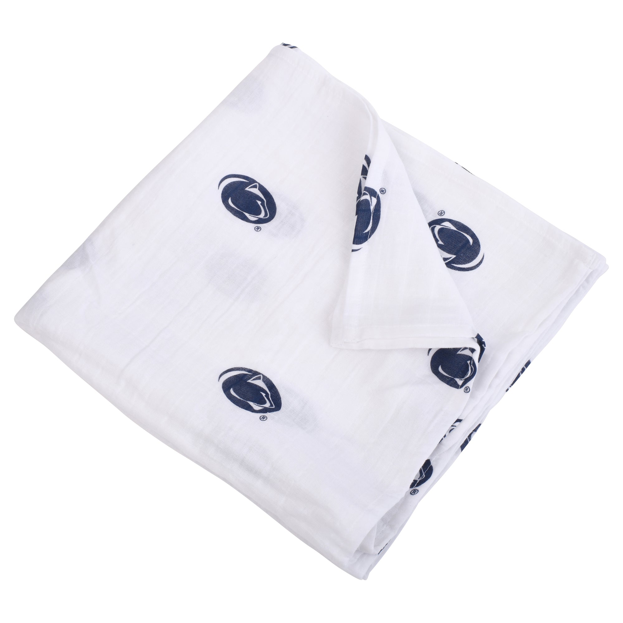 Three Little Anchors Penn State University Ultra-Soft and Versatile Swaddle Blanket