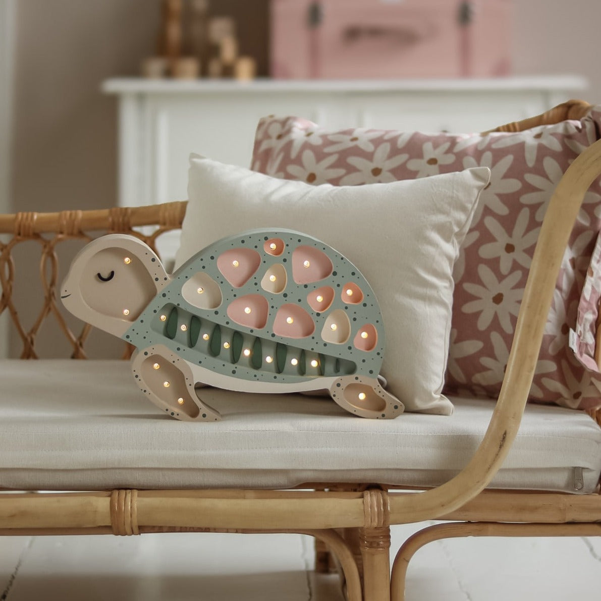 Enchanting Little Lights Turtle Lamp for Kids