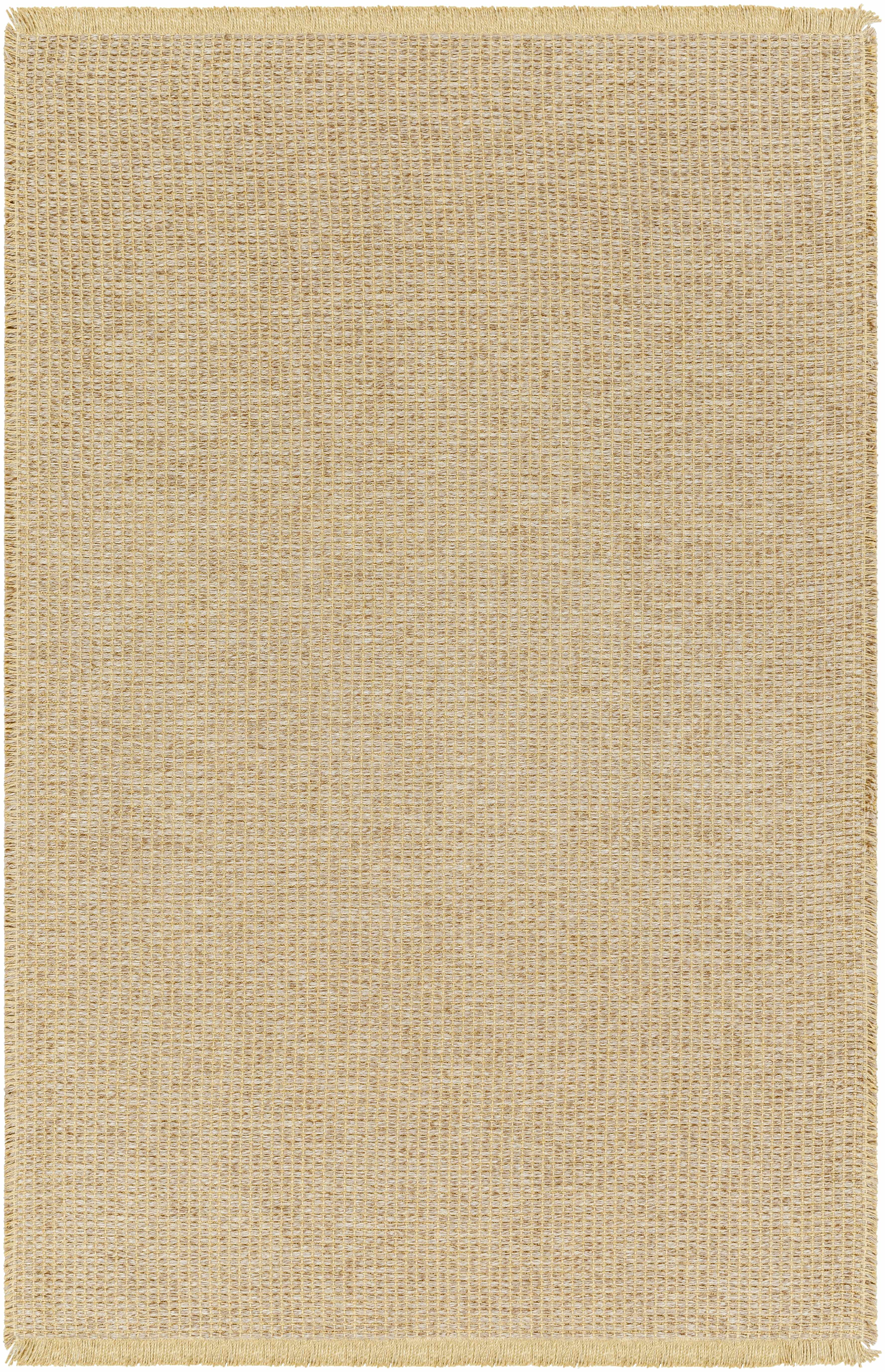 Luxurious Hauteloom Kimi Jute Beige Area Rug by Surya X Becki Owens - Transform Your Space