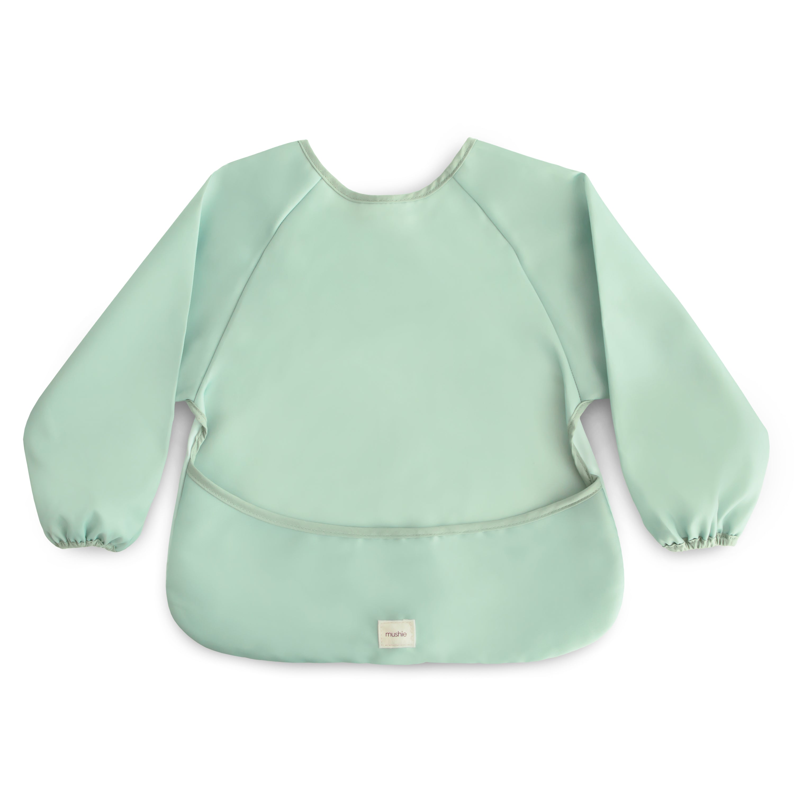 Messy Moments Made Easy: Mushie Long Sleeve Bib