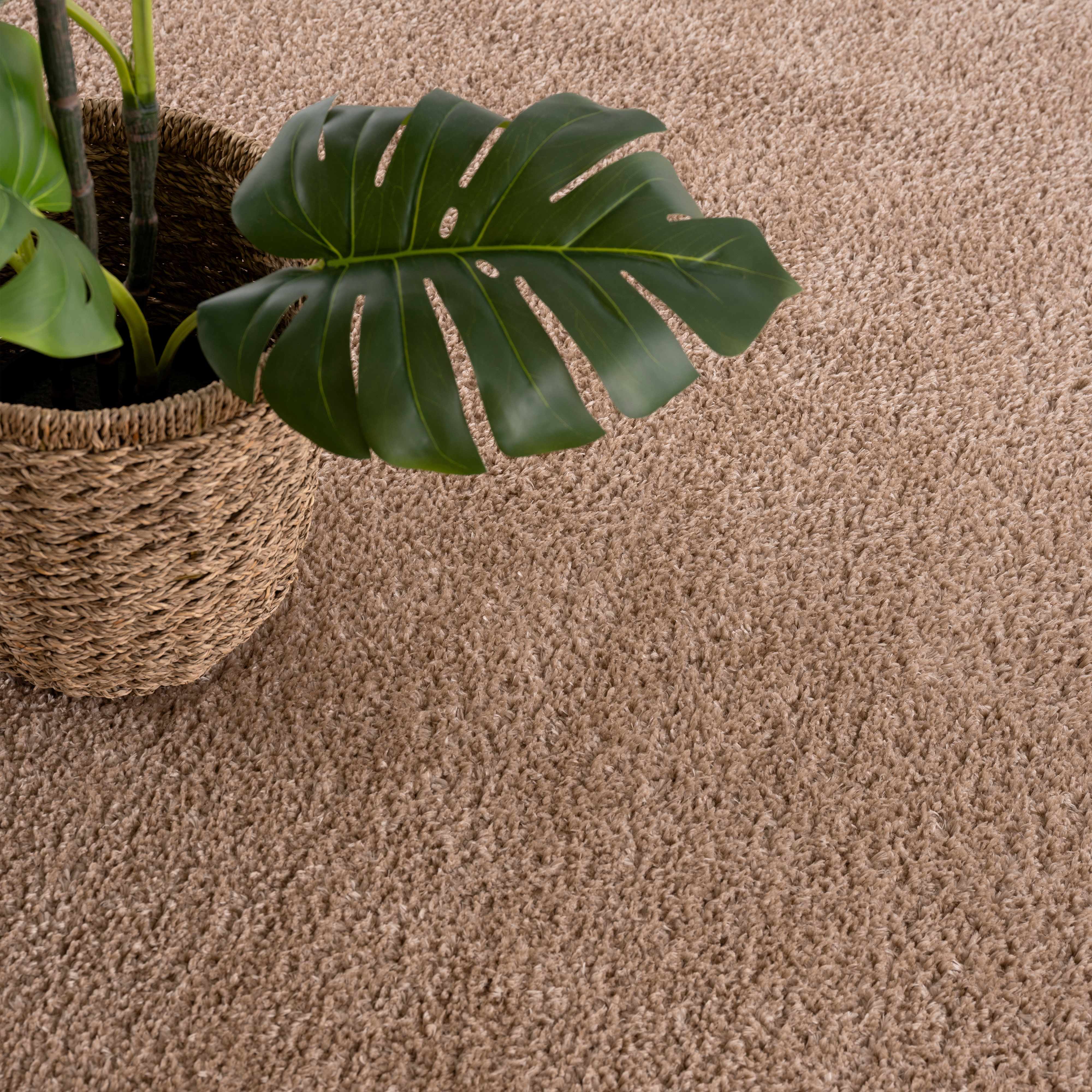 Luxurious Judy Brown Washable Area Rug for a Cozy Home