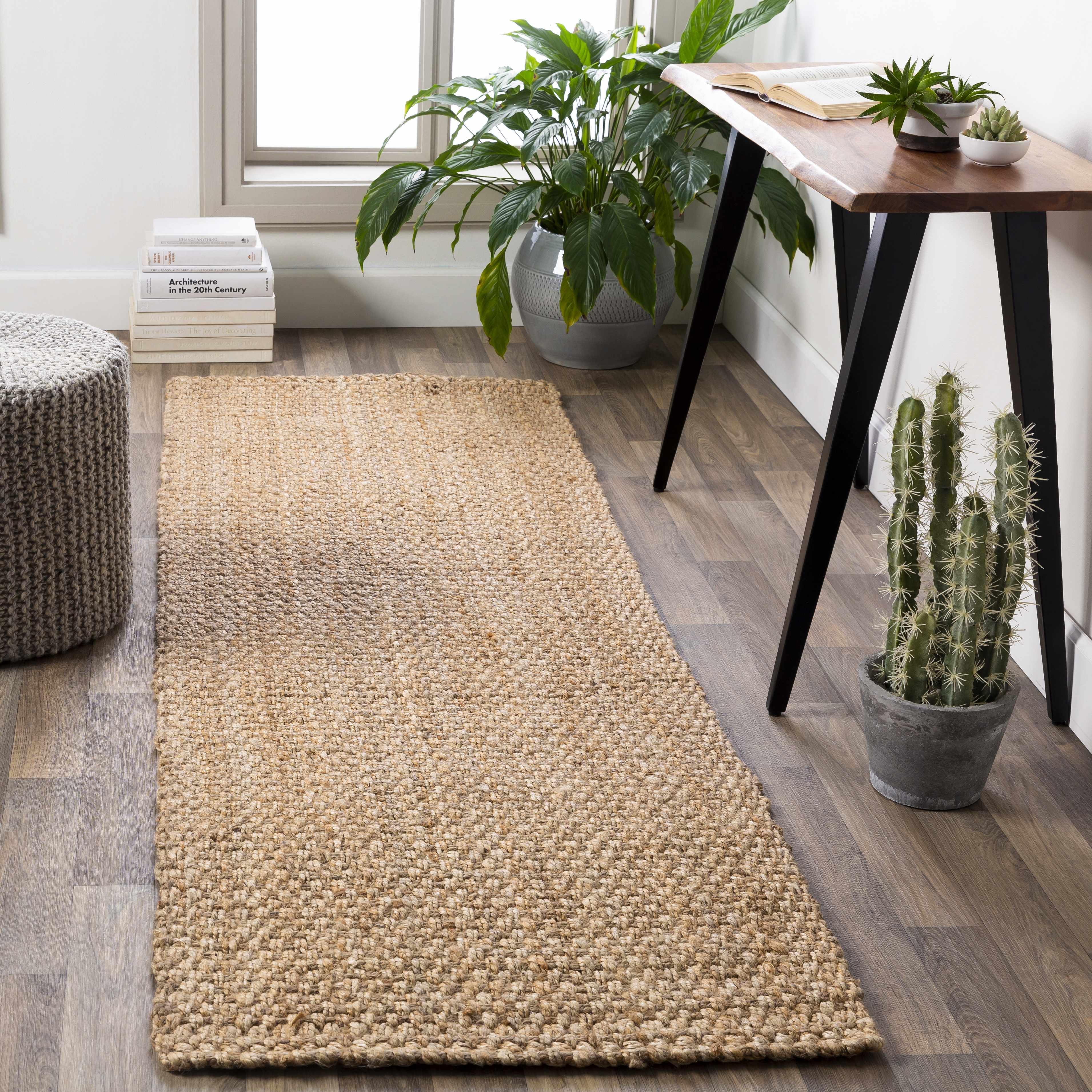 Hauteloom Herndon Braided Jute Rug - Rustic Elegance for Your Space