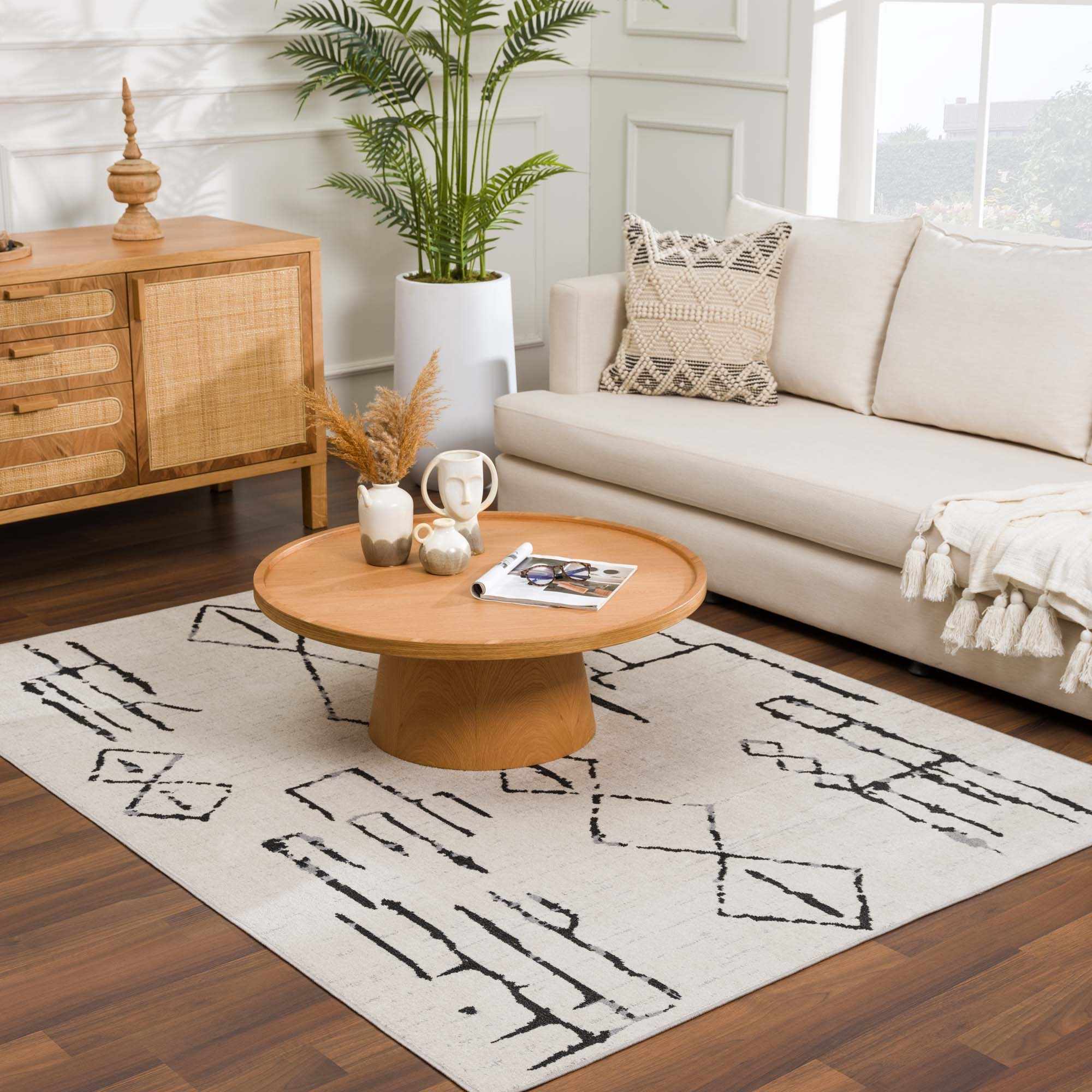 Hauteloom Maguyam Washable Rug - Transform Your Space