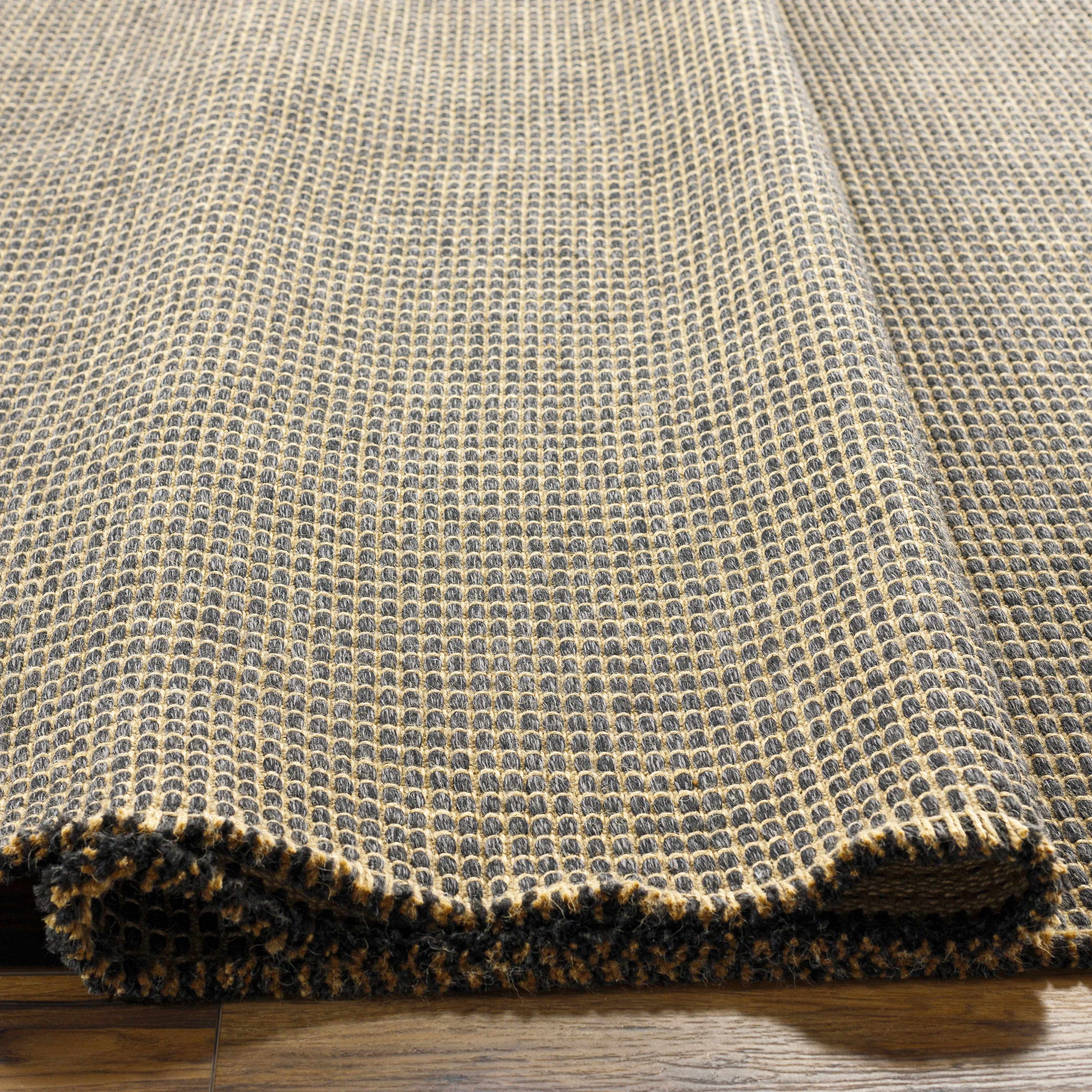 Elevate Your Space with Hauteloom Kimi Jute Black Area Rug by Surya X Becki Owens