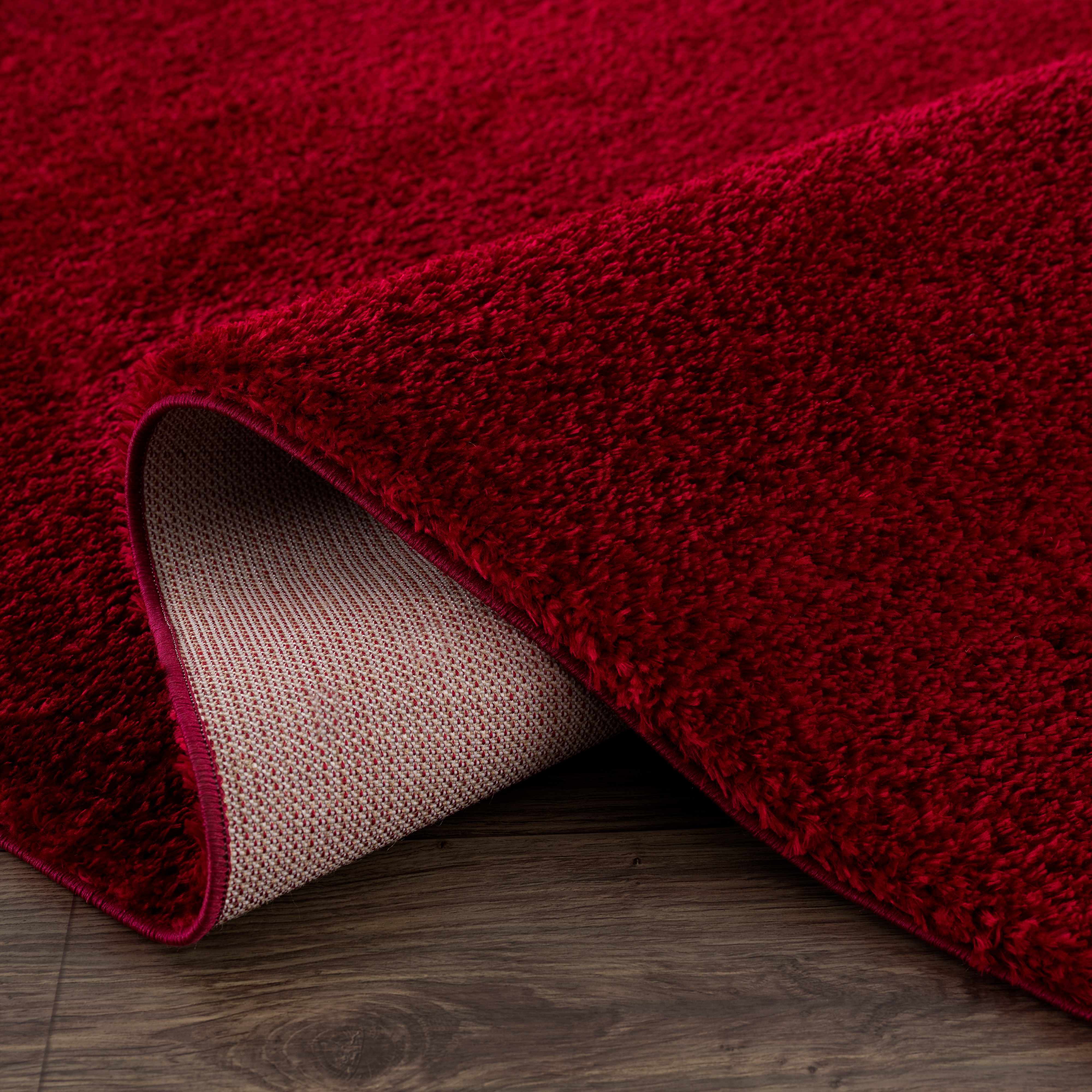 Luxurious Hauteloom Heavenly Red Plush Rug - Transform Your Space