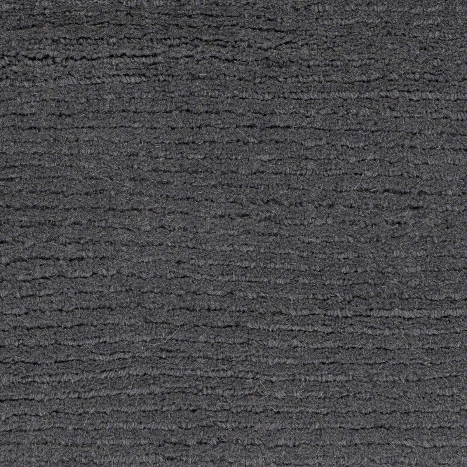 Hauteloom Brockton Solid Wool Charcoal Luxury Area Rug