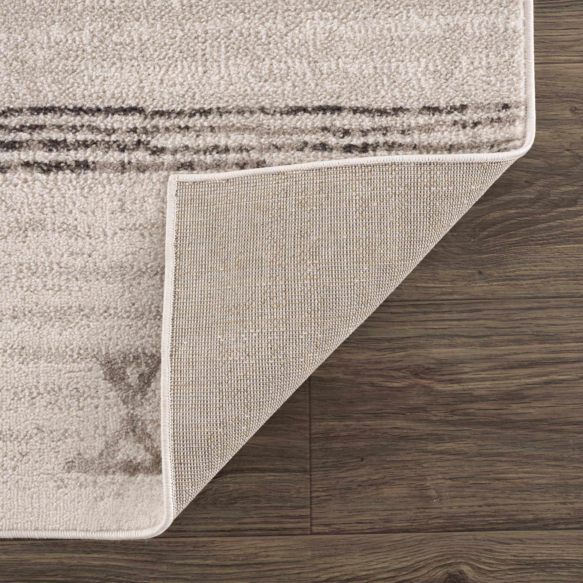 Hauteloom Deja Cream & Charcoal Area Rug - Transform Your Space