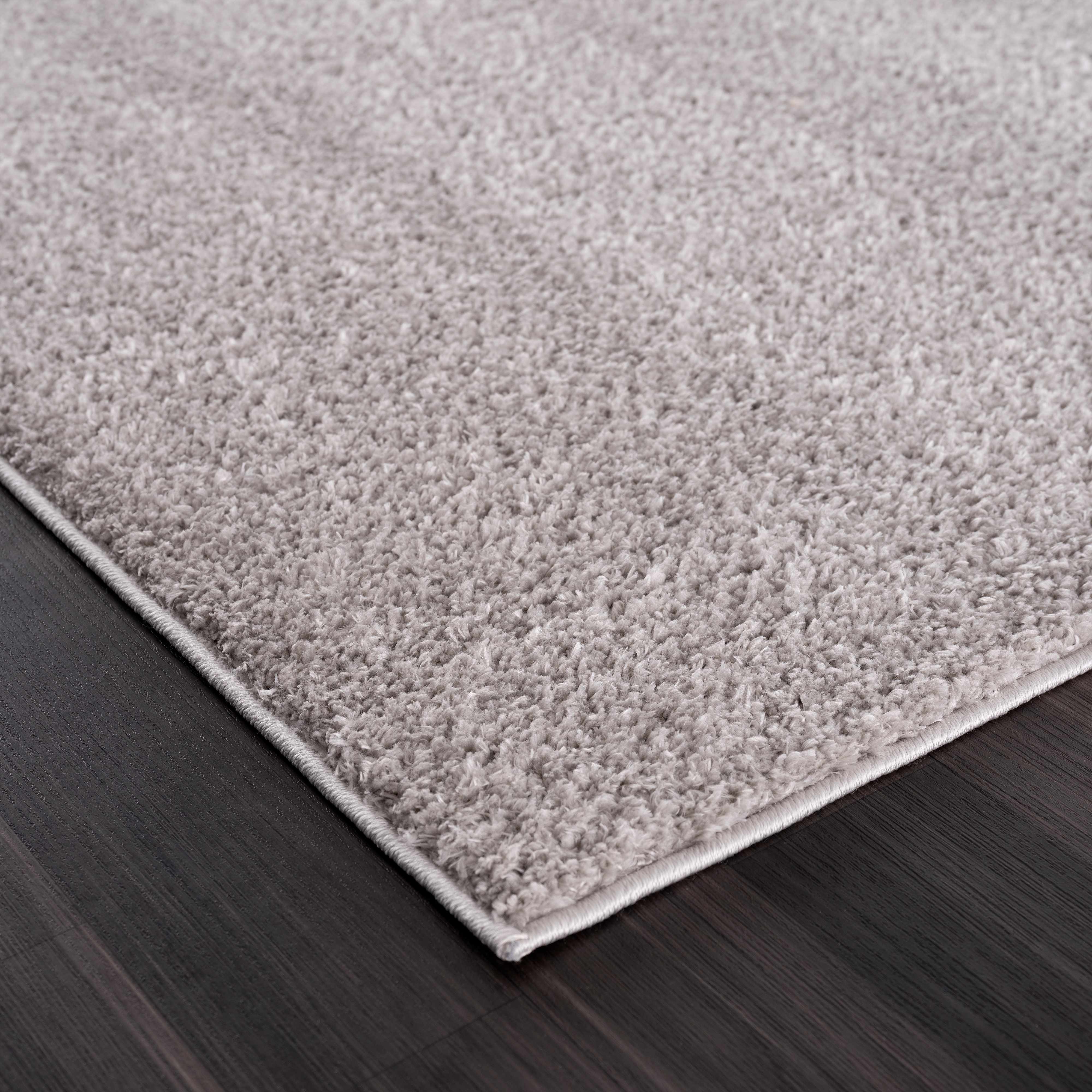Luxurious Judy Light Gray Washable Area Rug - Transform Your Space