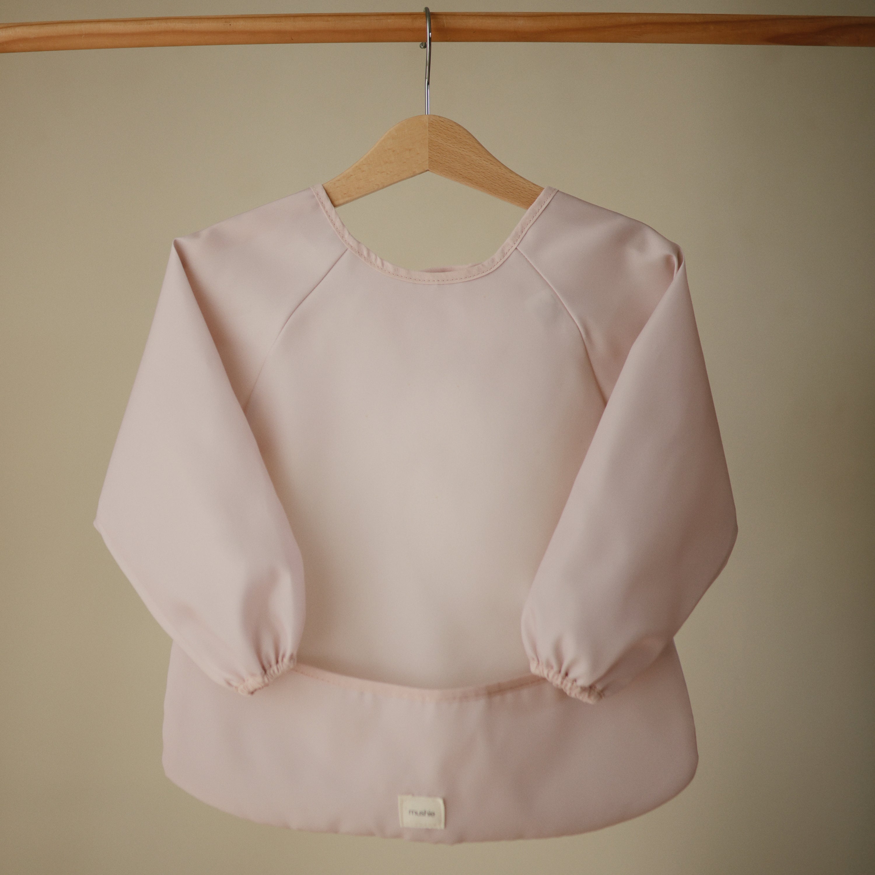 Messy Moments Made Easy: Mushie Long Sleeve Bib