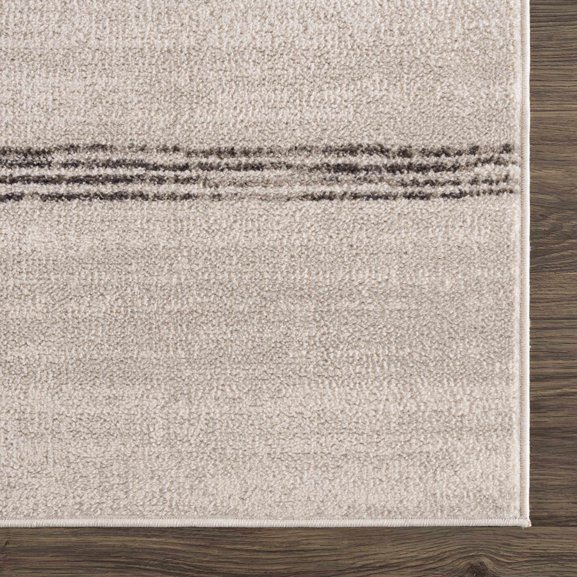 Hauteloom Deja Cream & Charcoal Area Rug - Transform Your Space