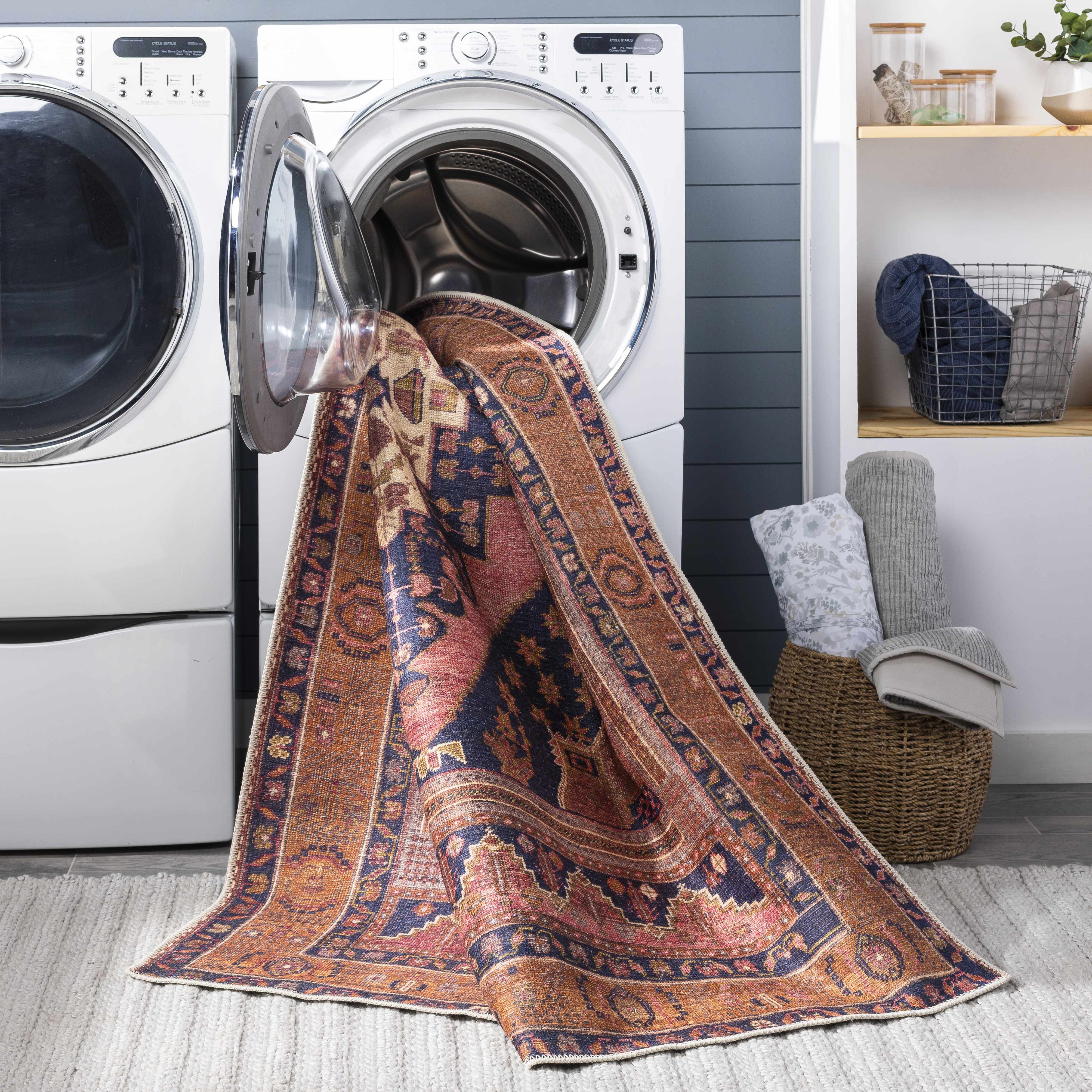 Luxurious Hauteloom Malamote Washable Area Rug