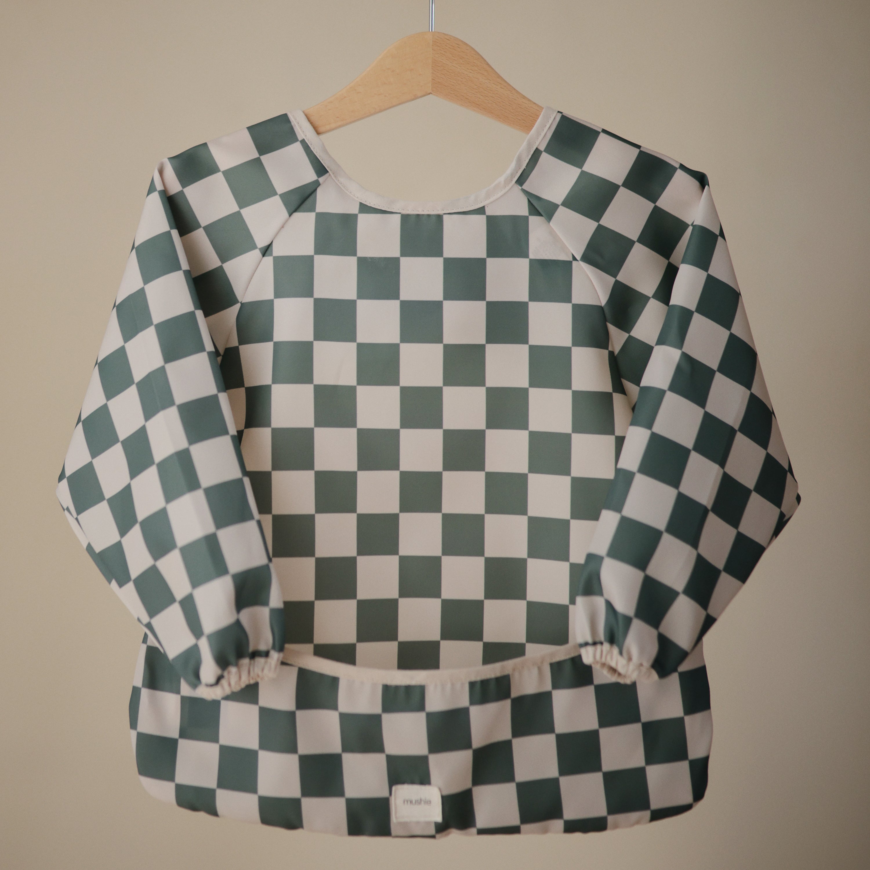 Messy Moments Made Easy: Mushie Long Sleeve Bib
