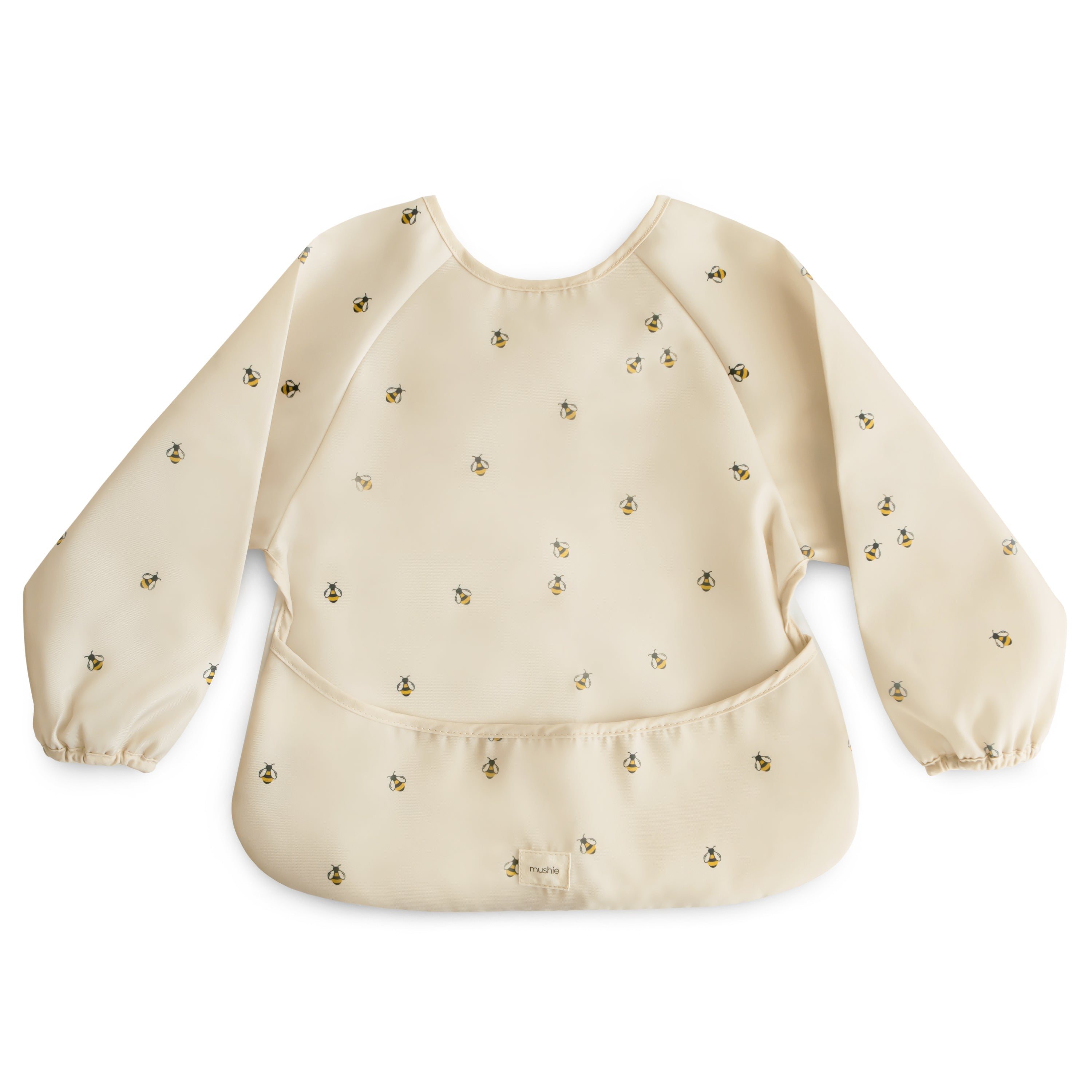 Messy Moments Made Easy: Mushie Long Sleeve Bib