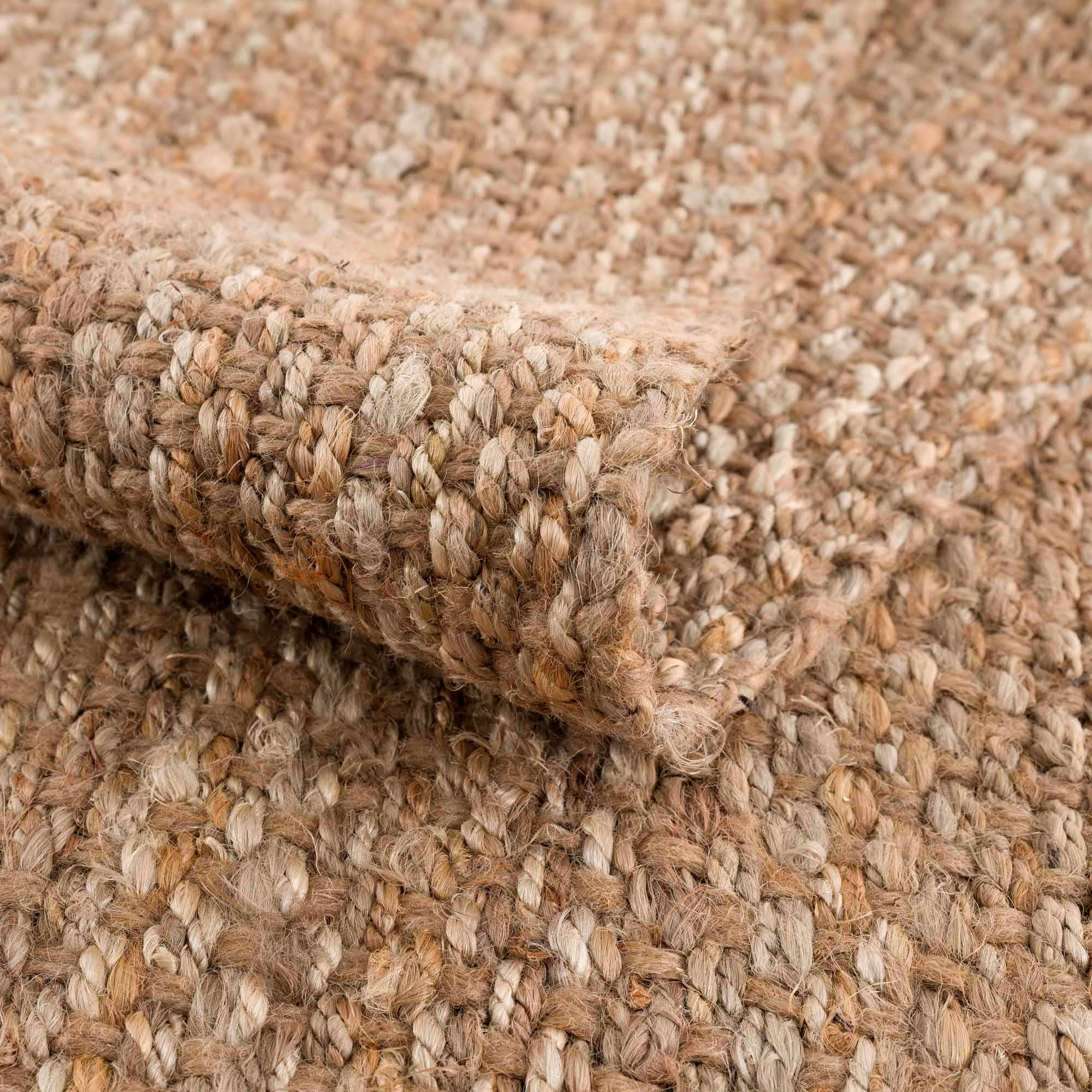 Hauteloom Herndon Braided Jute Rug - Rustic Elegance for Your Space