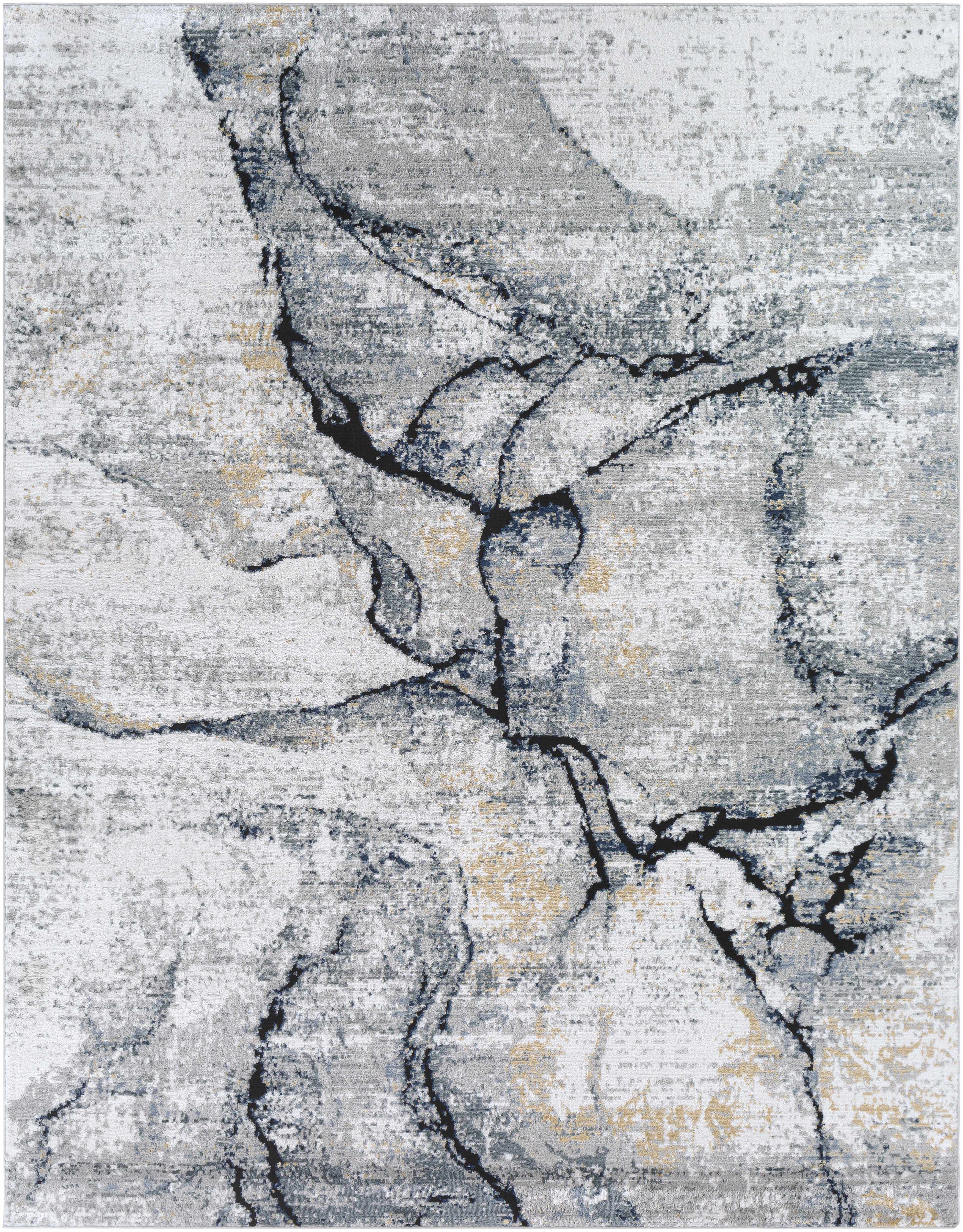Hauteloom Fremantle Gray Marble Rug - Transform Your Space