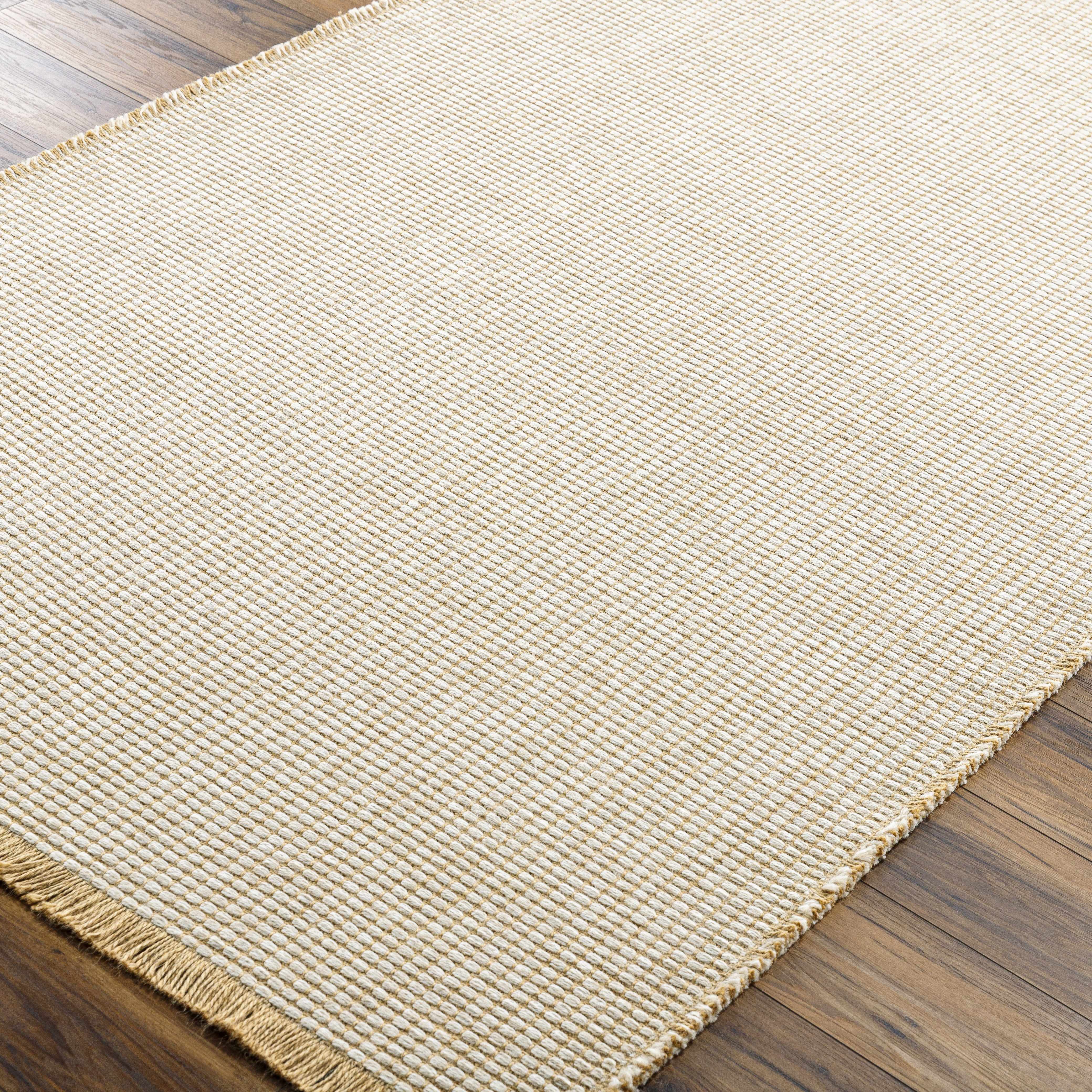 Indulge in Style with Hauteloom Kimi Jute Cream Area Rug - Surya X Becki Owens