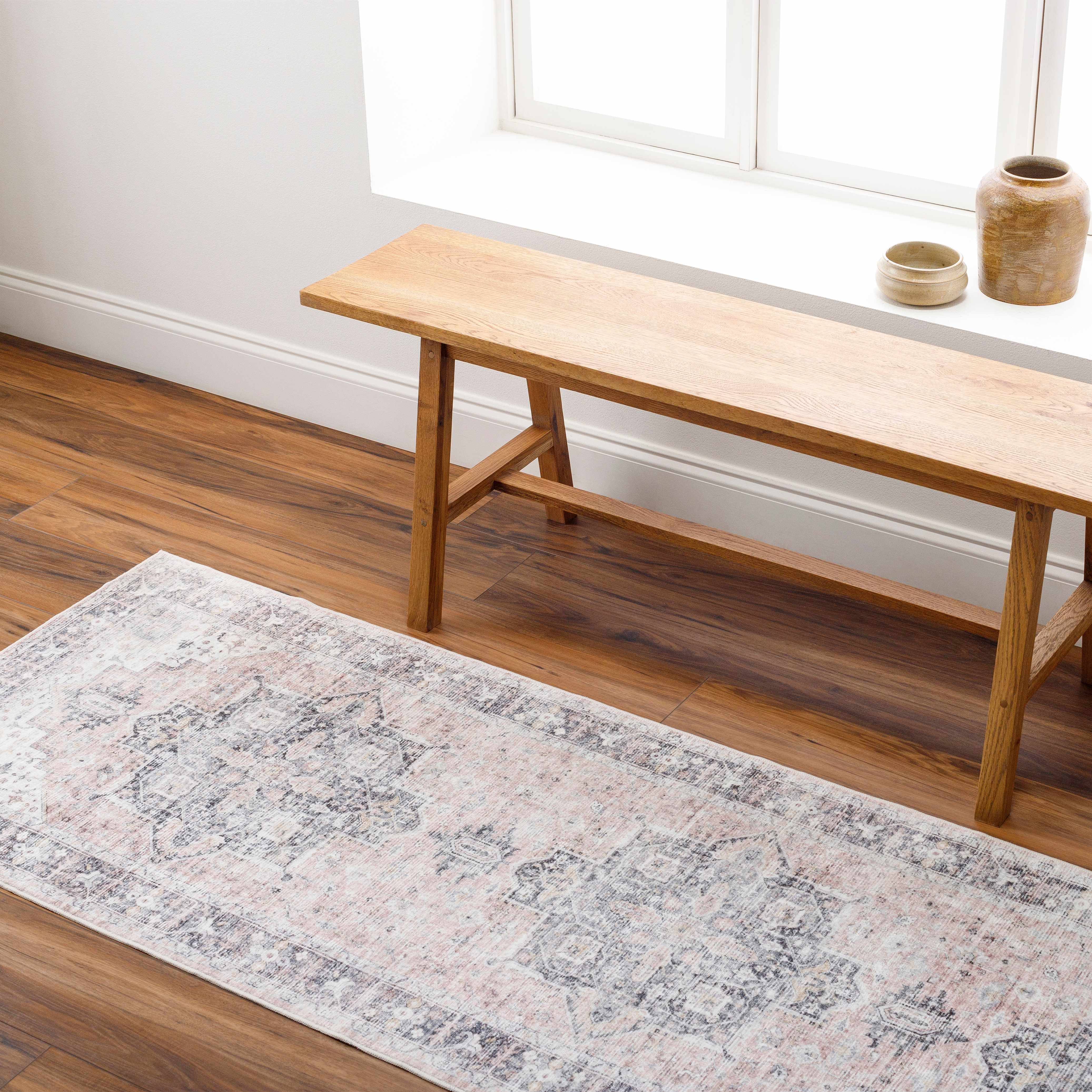 Hauteloom Luca Luxury Washable Area Rug