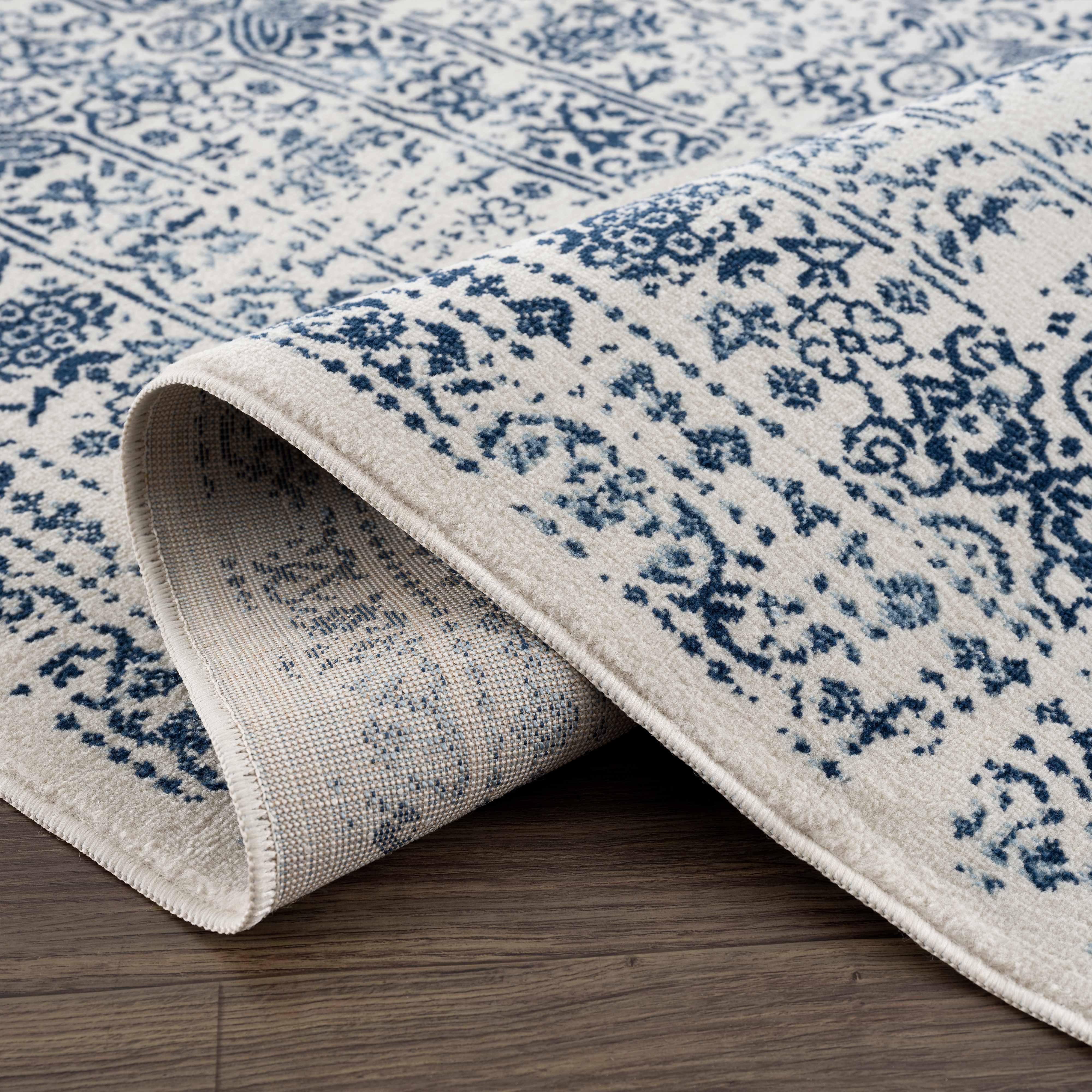 Hauteloom Michie Blue Rug - Transform Your Space
