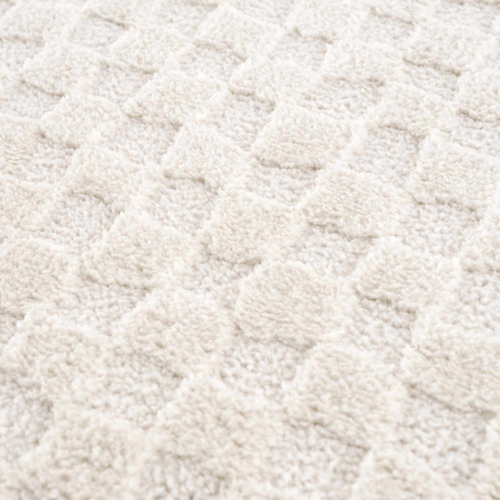 Luxurious Hauteloom Leryn Ivory Checkered Area Rug - Transform Your Space