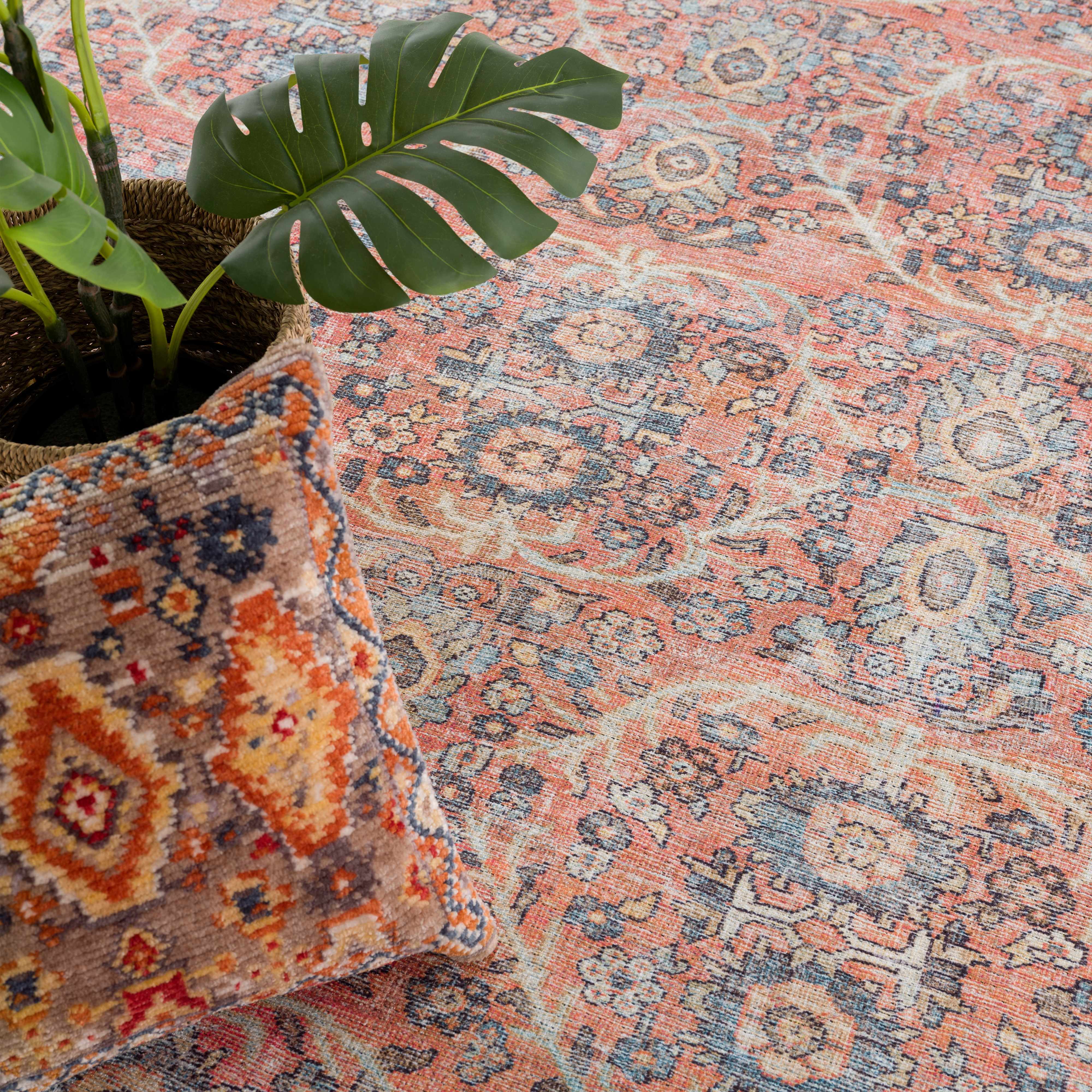Hauteloom Konstantina Washable Luxury Area Rug