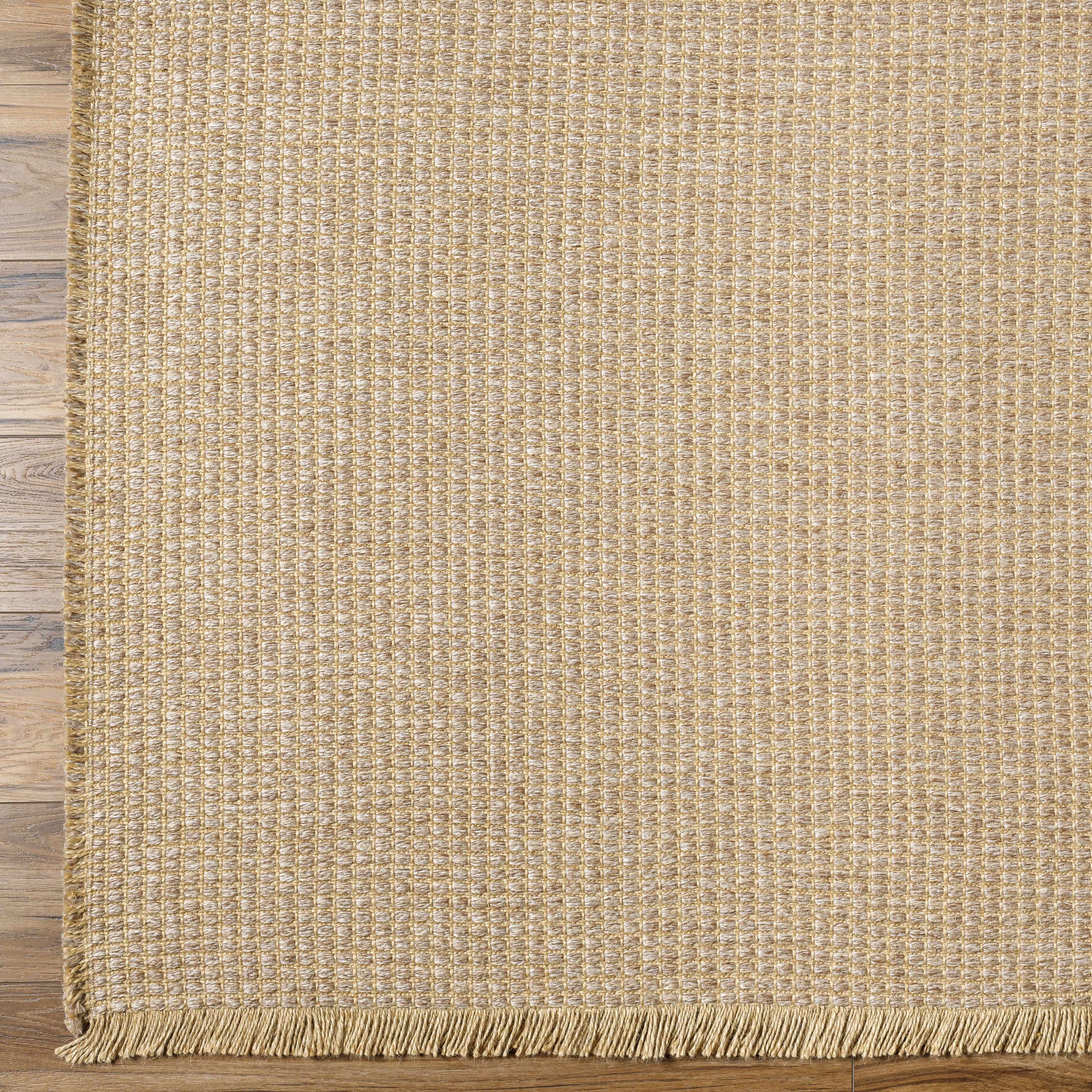 Luxurious Hauteloom Kimi Jute Beige Area Rug by Surya X Becki Owens - Transform Your Space