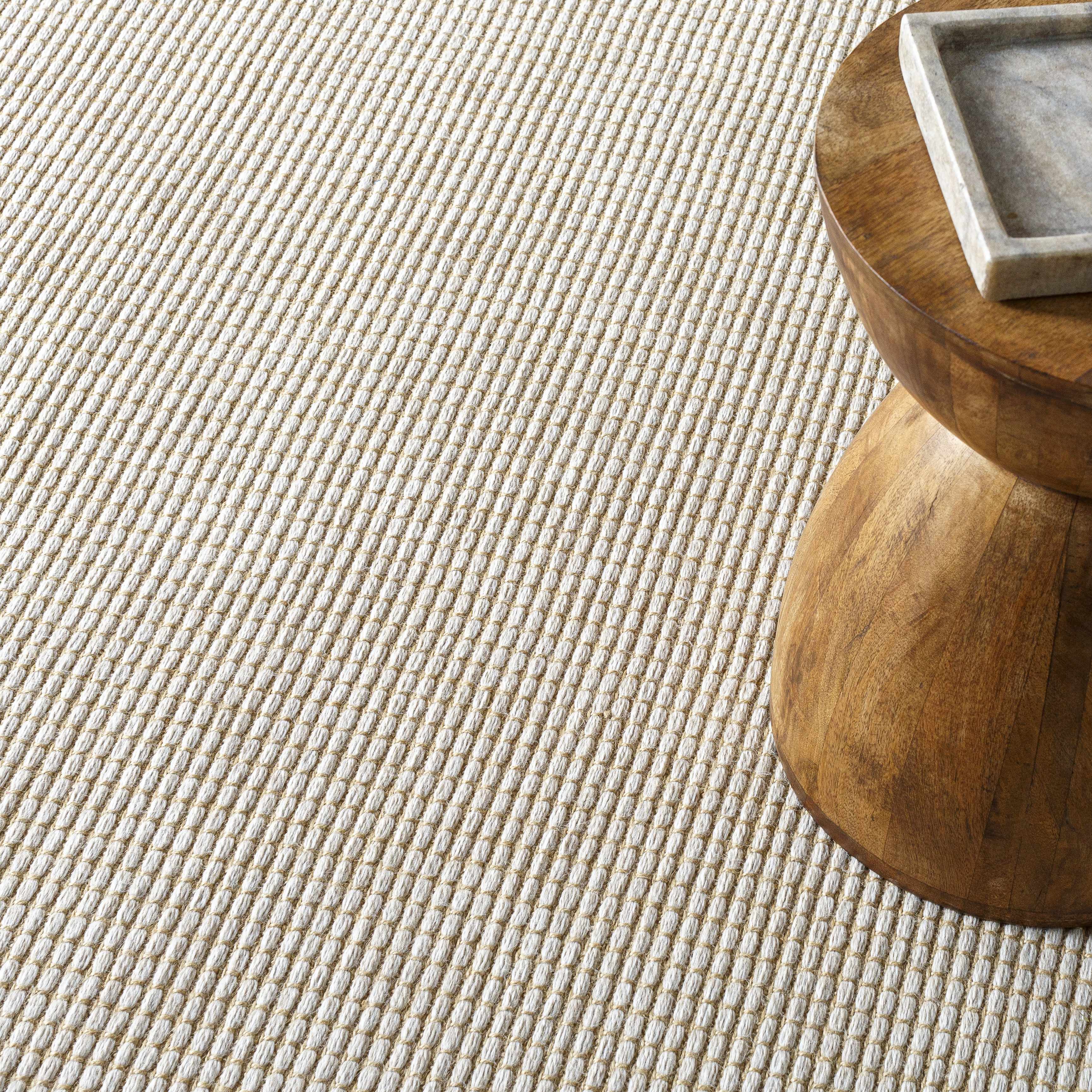 Indulge in Style with Hauteloom Kimi Jute Cream Area Rug - Surya X Becki Owens