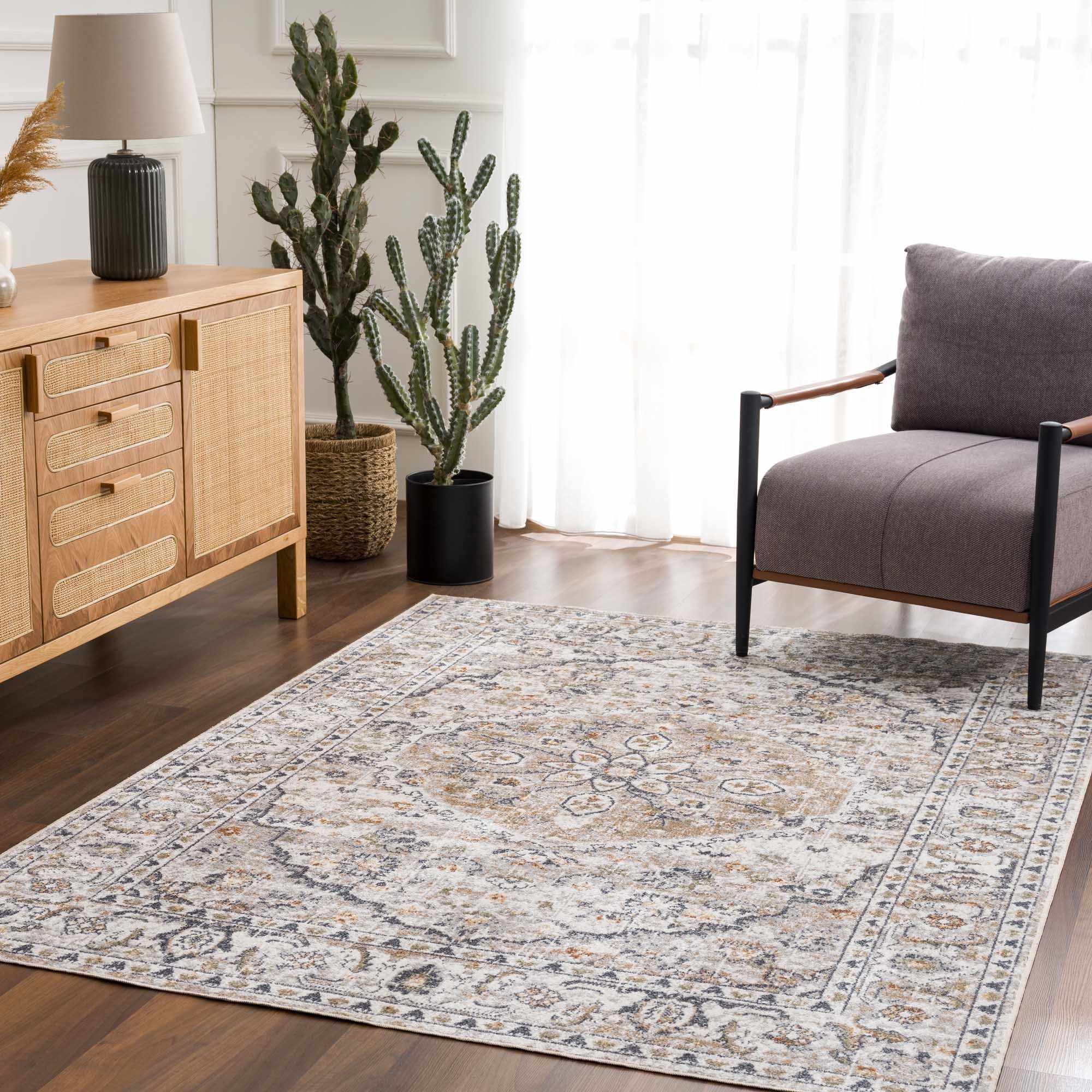 Revitalize Your Space with Hauteloom Hiti Cream Washable Performance Rug