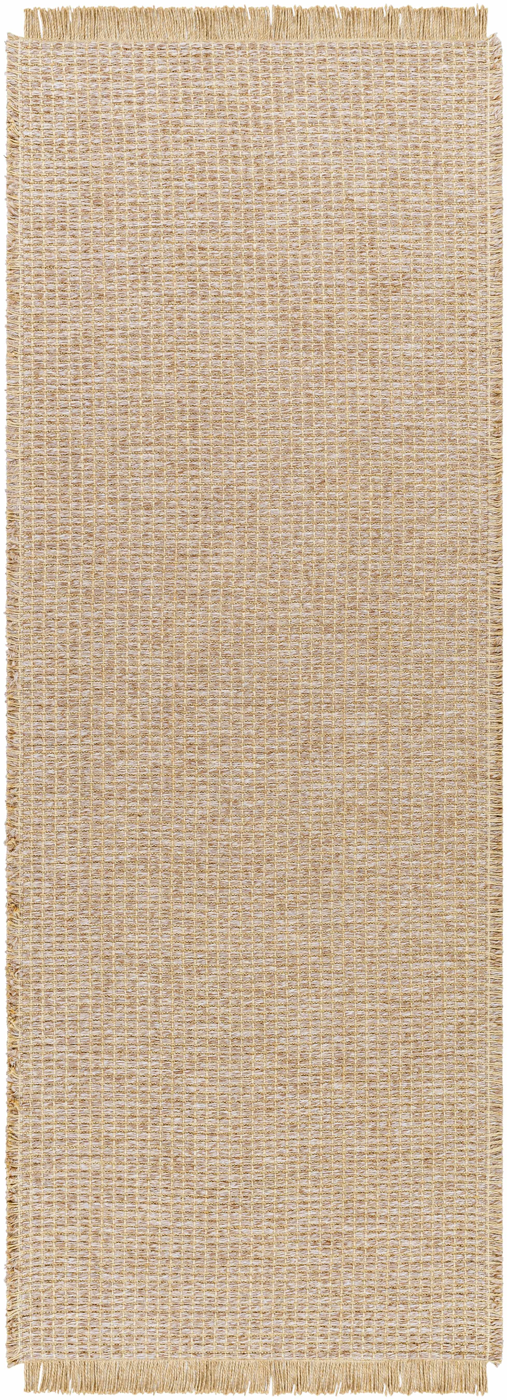 Luxurious Hauteloom Kimi Jute Beige Area Rug by Surya X Becki Owens - Transform Your Space